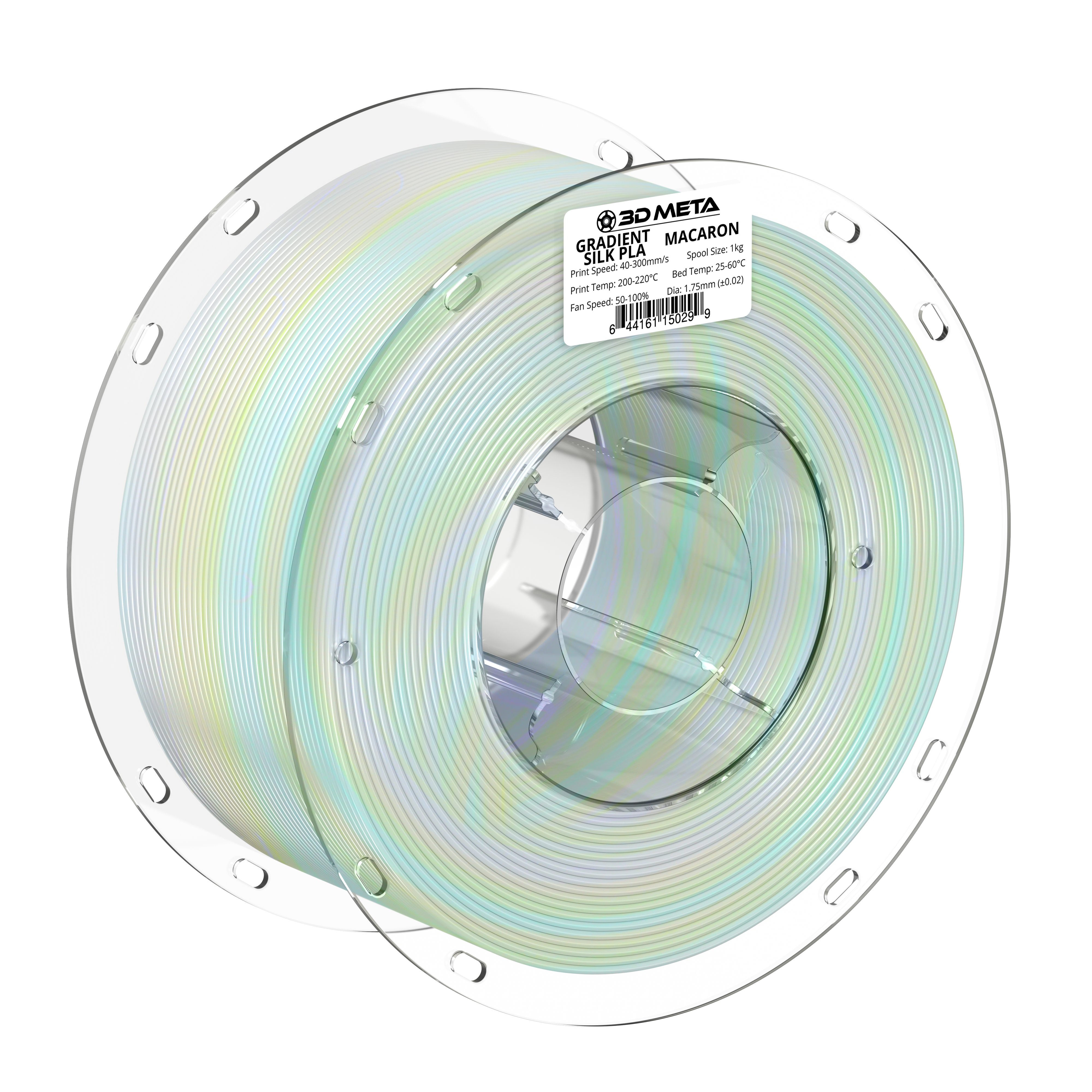 SILK Gradient PLA 3D Printing Filament - 1kg x 1.75mm