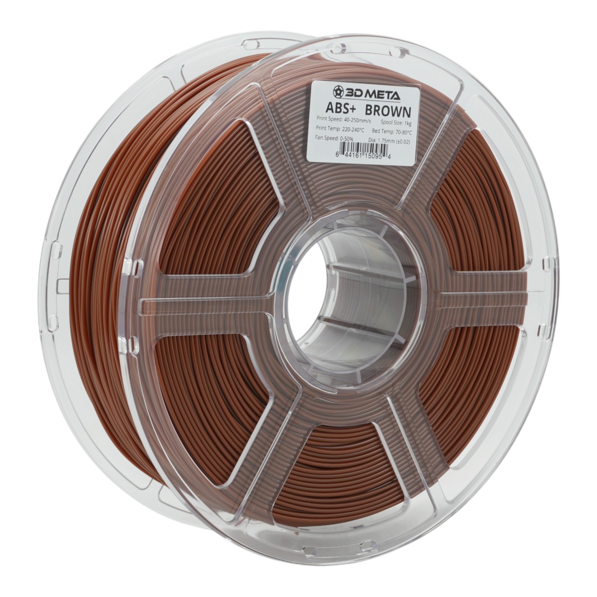 ABS+ 3D Printing Filament - Brown