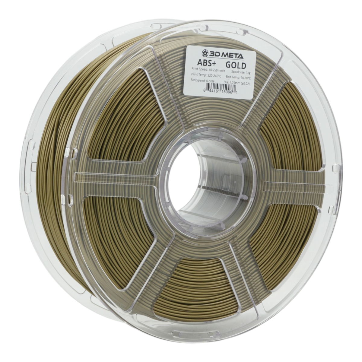 ABS+ 3D Printing Filament - Gold