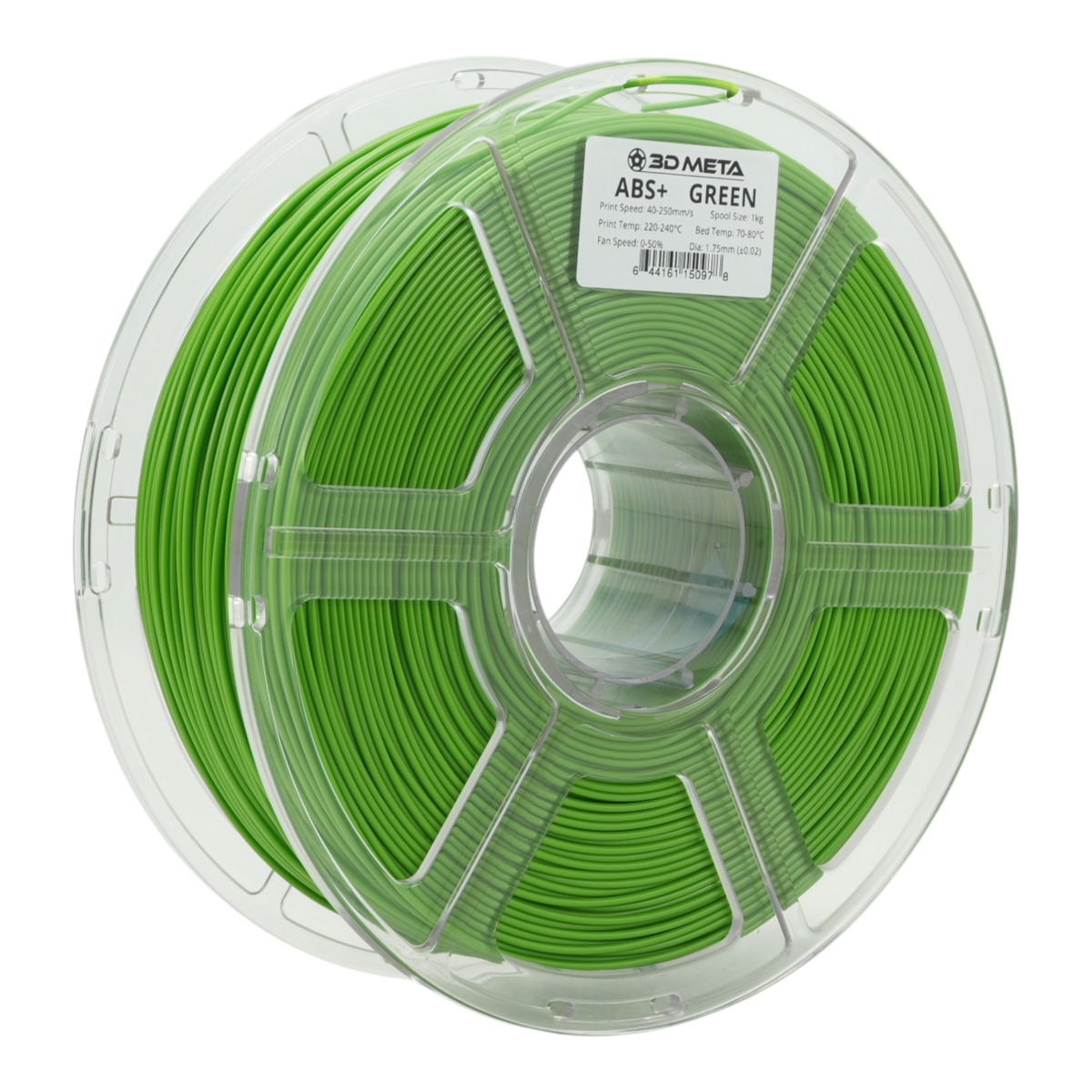 ABS+ 3D Printing Filament - Green