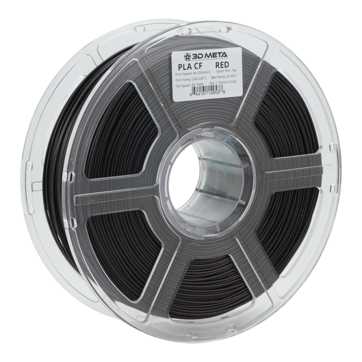 Carbon Fibre PLA 3D Printing Filament - Red