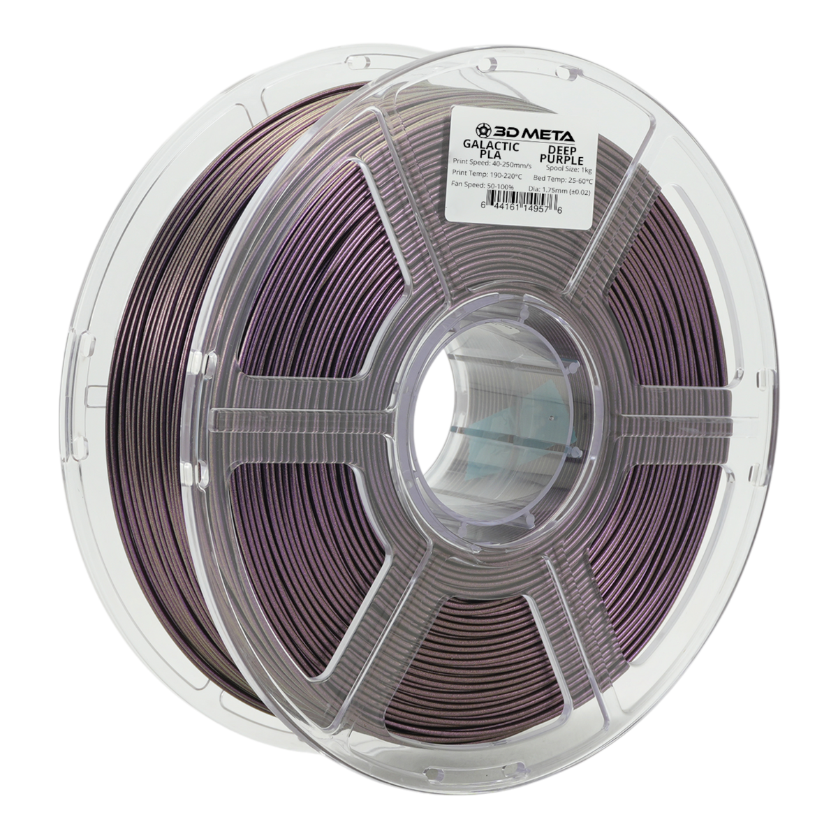 Galactic PLA 3D Printing Filament - Deep Purple