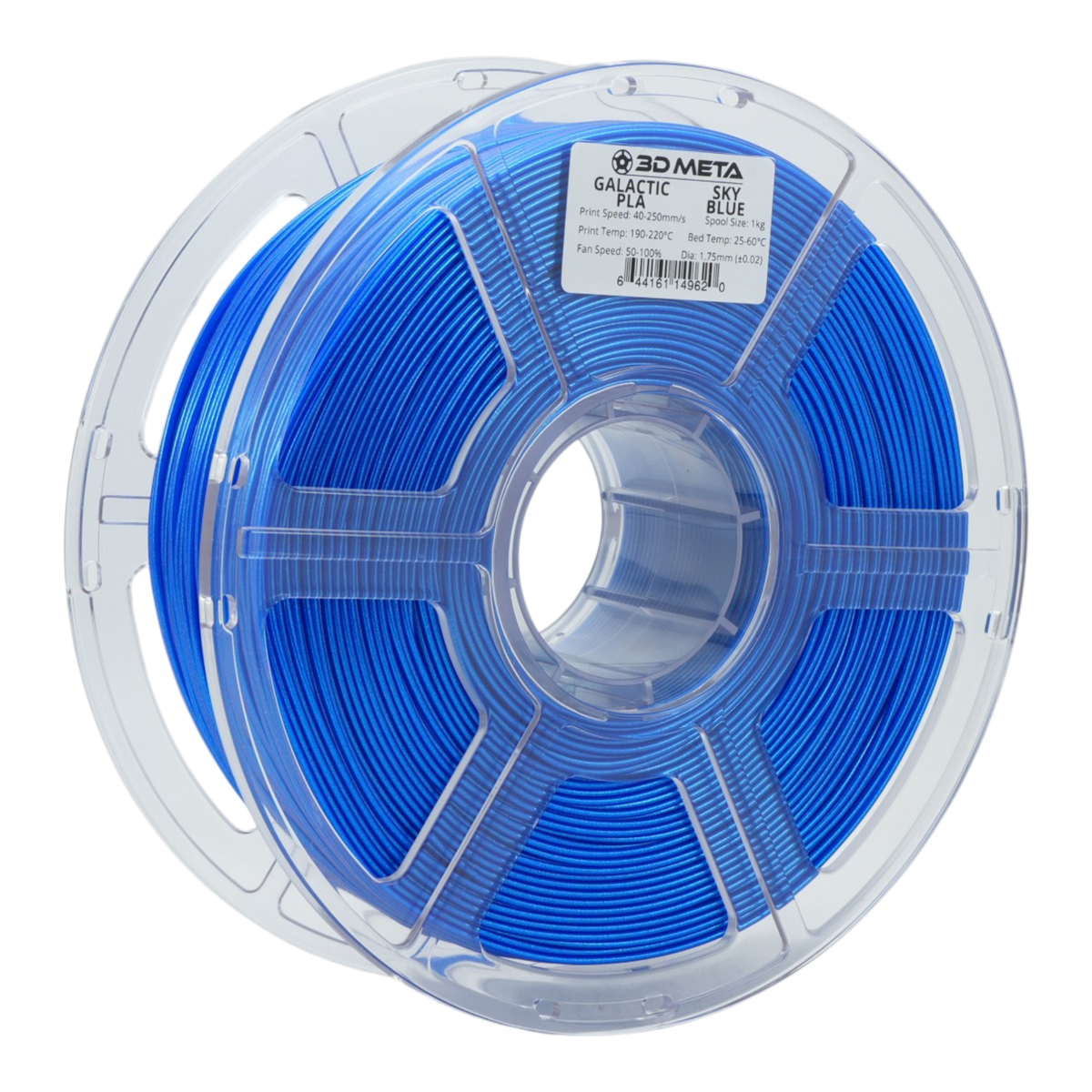 Galactic PLA 3D Printing Filament - Sky Blue