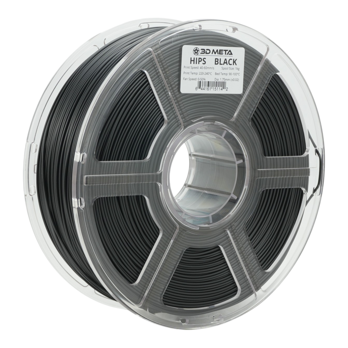 HIPS 3D Printing Filament - Black