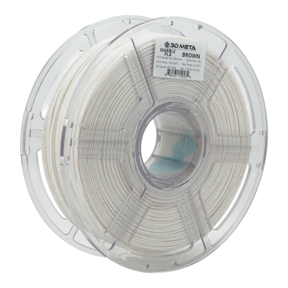 Marble PLA 3D Printing Filament - Brown