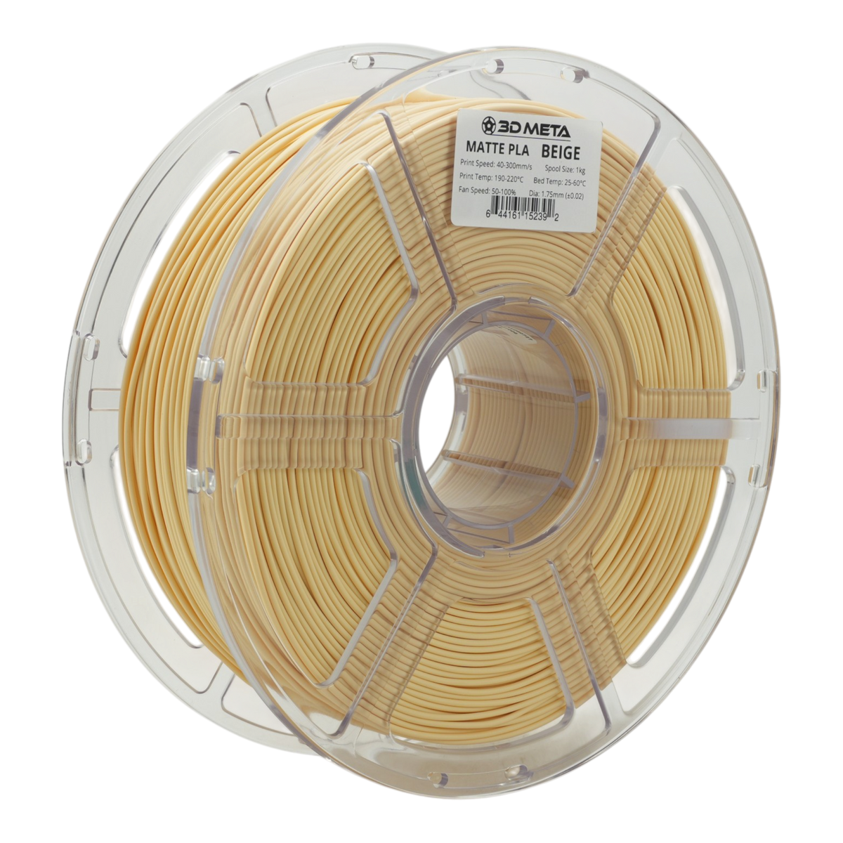 Matte PLA 3D Printing Filament - Beige