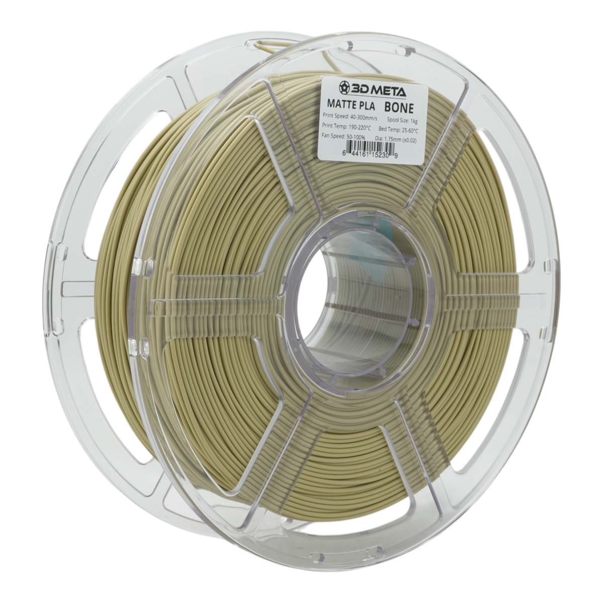 Matte PLA 3D Printing Filament - Bone