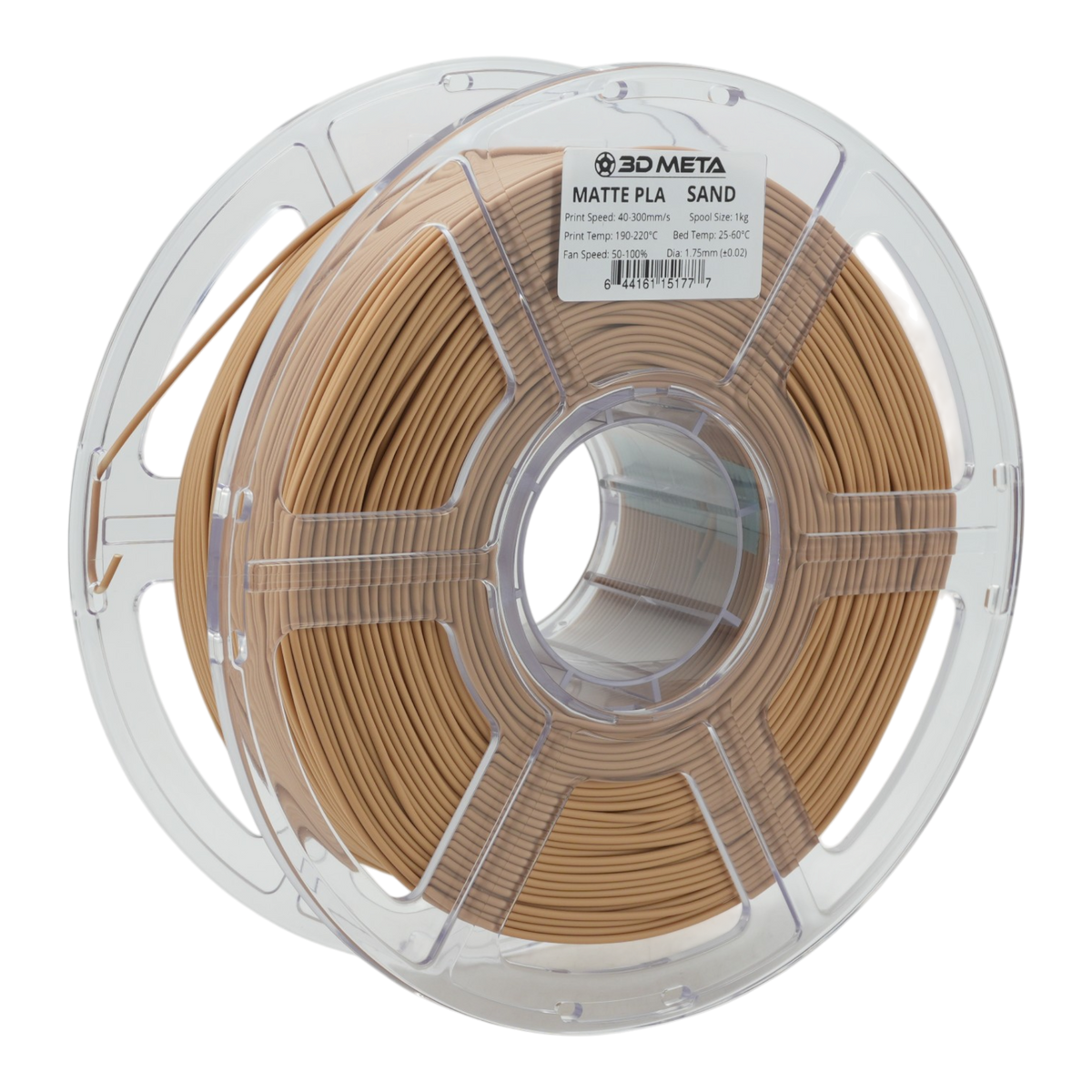 Matte PLA 3D Printing Filament - Sand