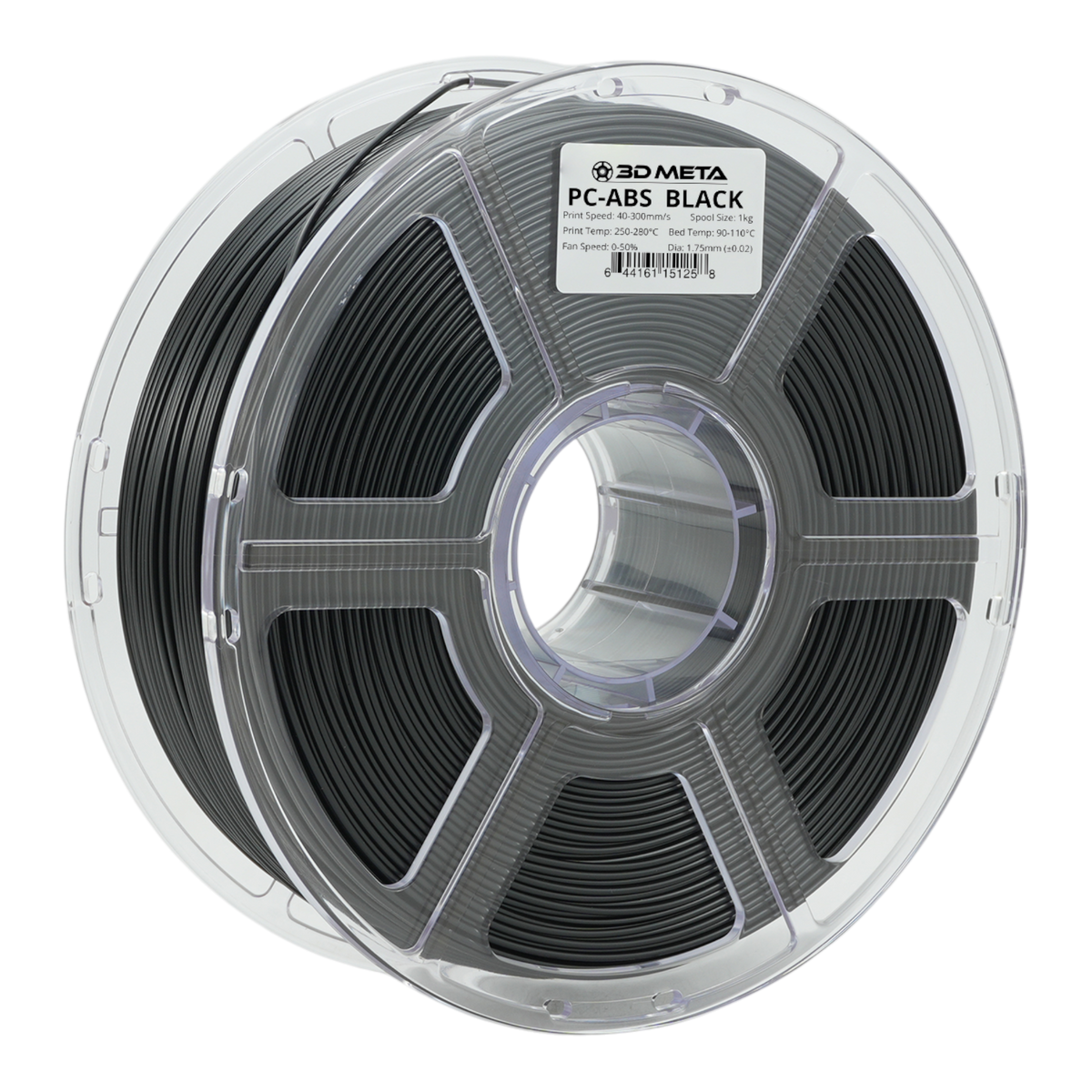 PC-ABS 3D Printing Filament - Black
