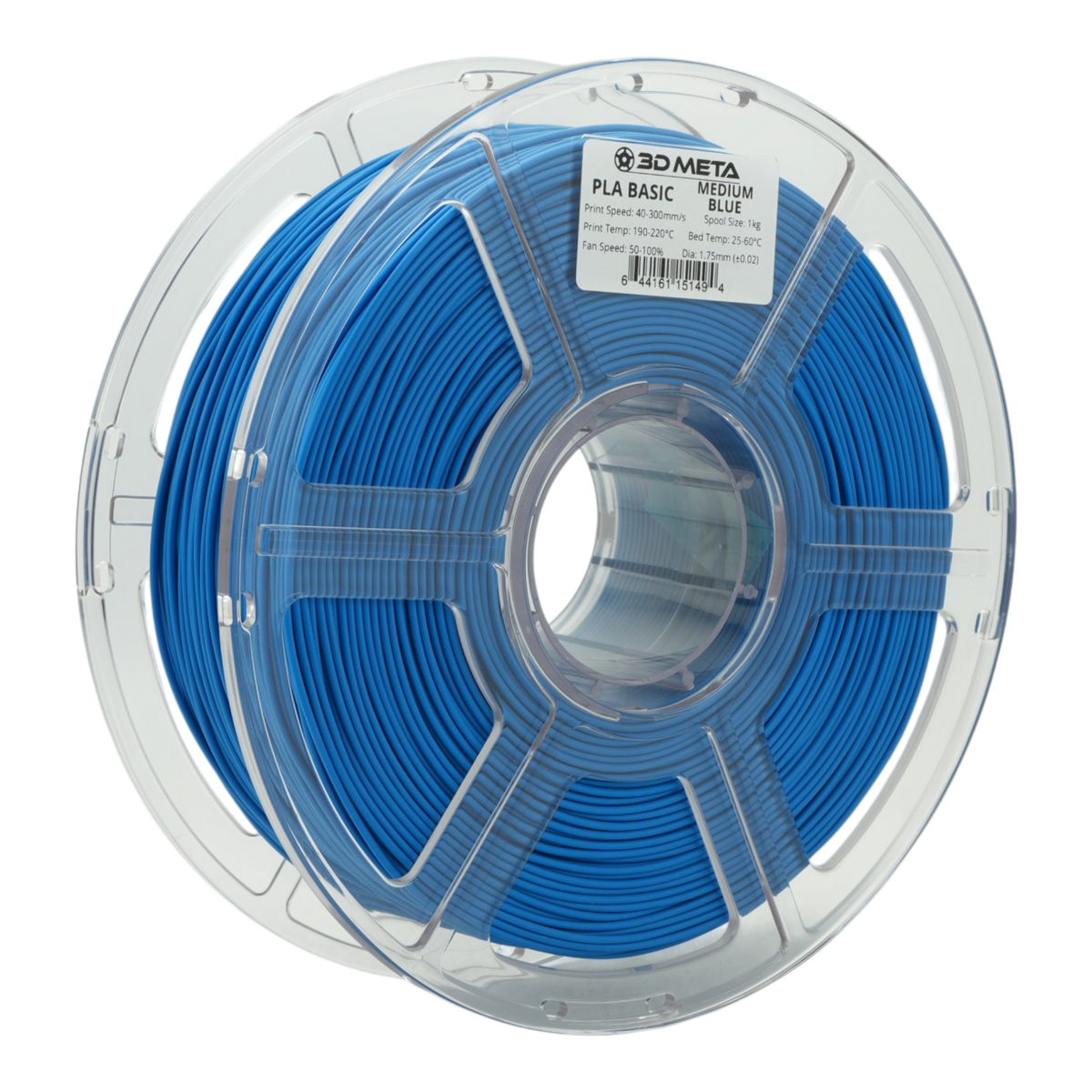 PLA Basic 3D Printing Filament - Medium Blue