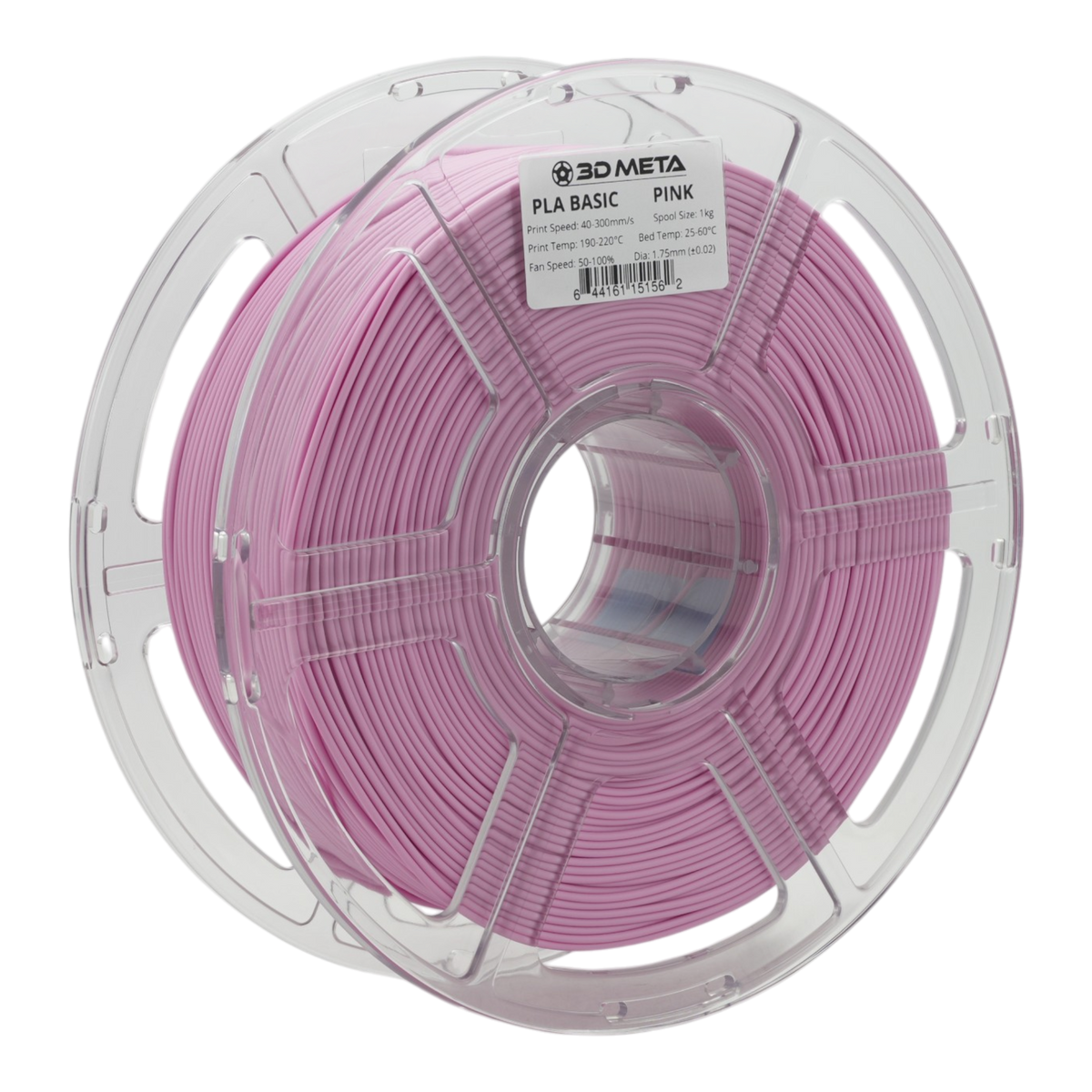 PLA Basic 3D Printing Filament - Pink
