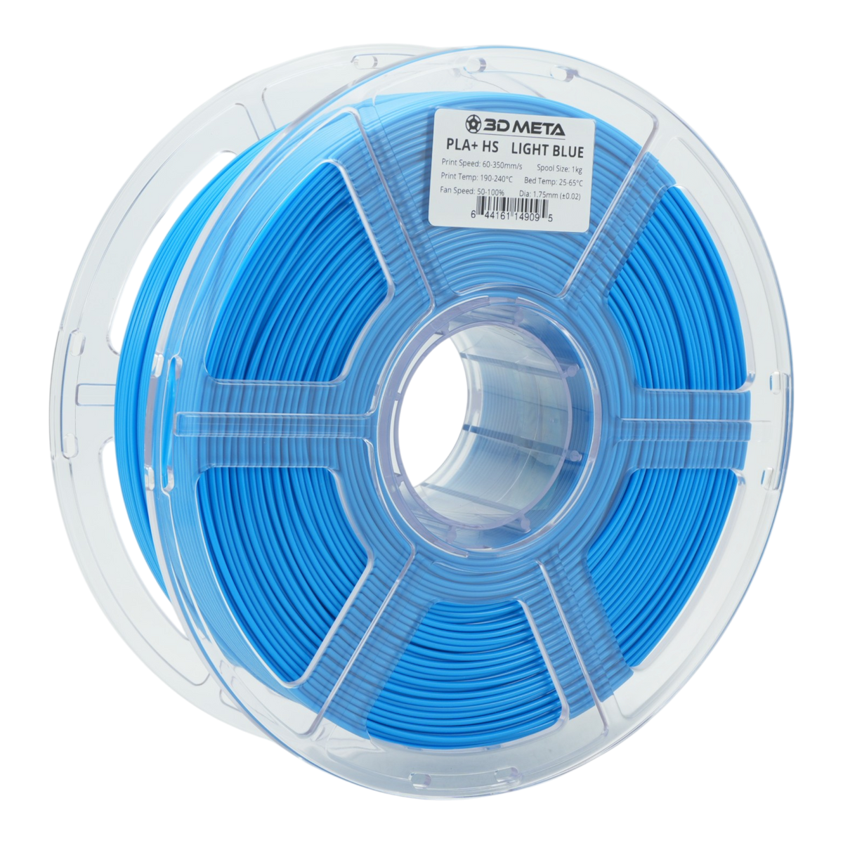 High Speed PLA+ HS 3D Printing Filament - Light Blue