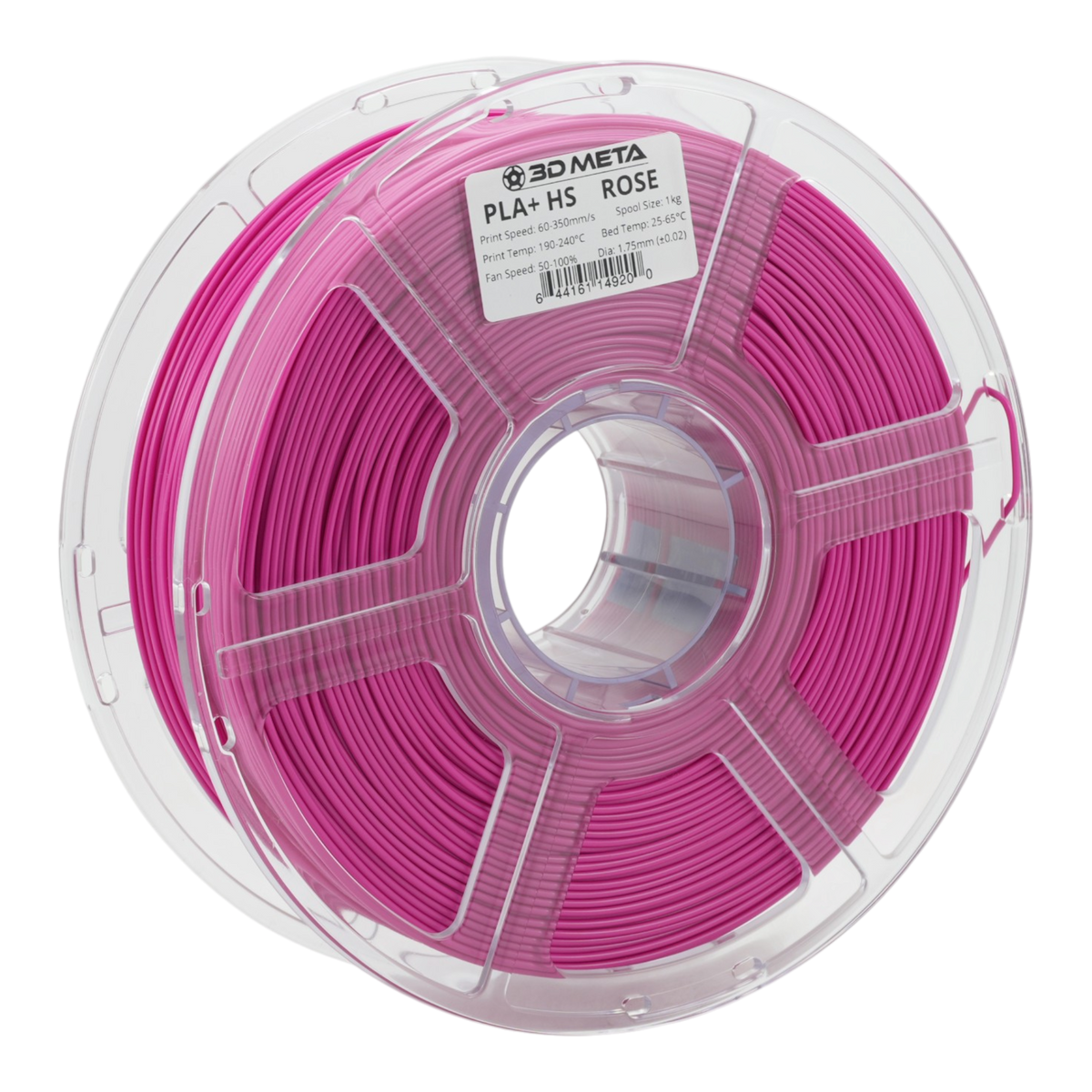High Speed PLA+ HS 3D Printing Filament - Rose