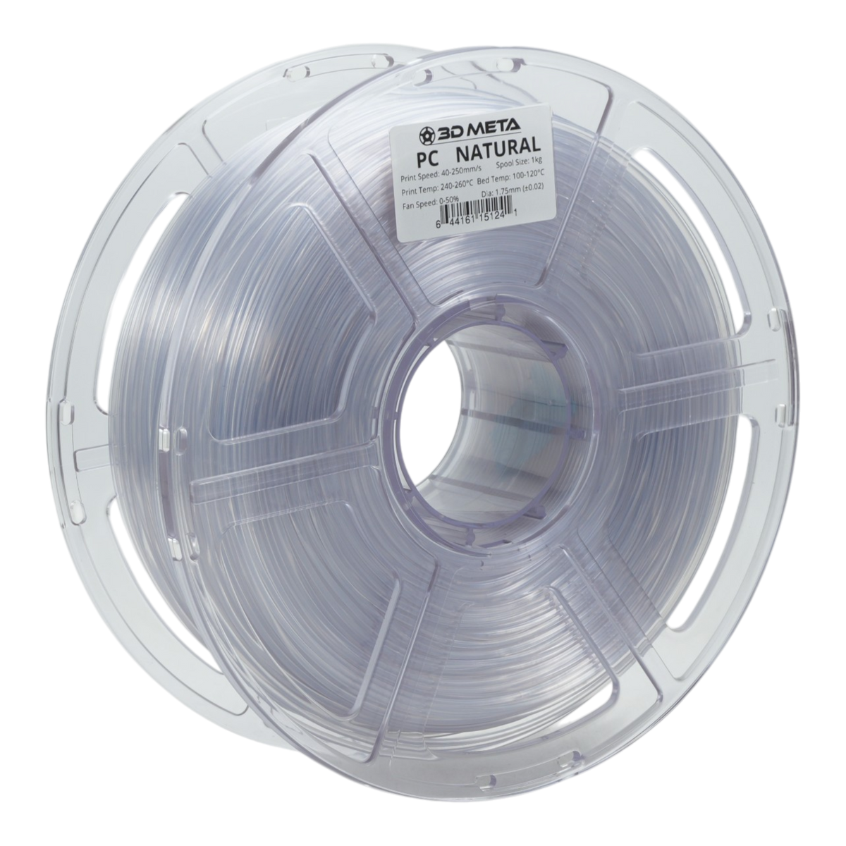 Polycarbonate (PC) 3D Printing Filament - Natural