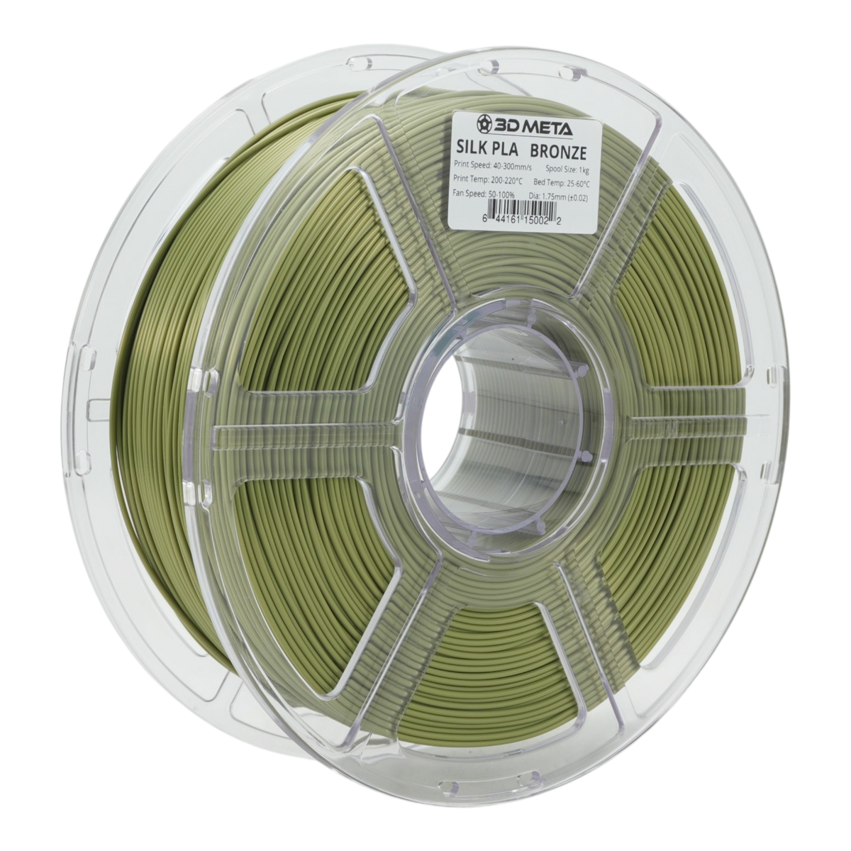 Silk PLA 3D Printing Filament - Bronze