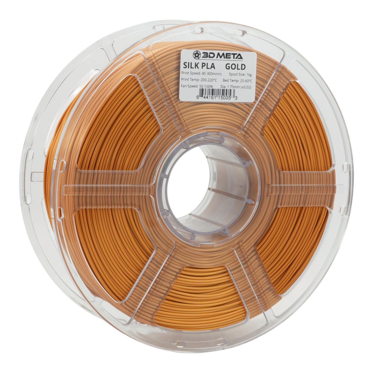 Silk PLA 3D Printing Filament - Gold