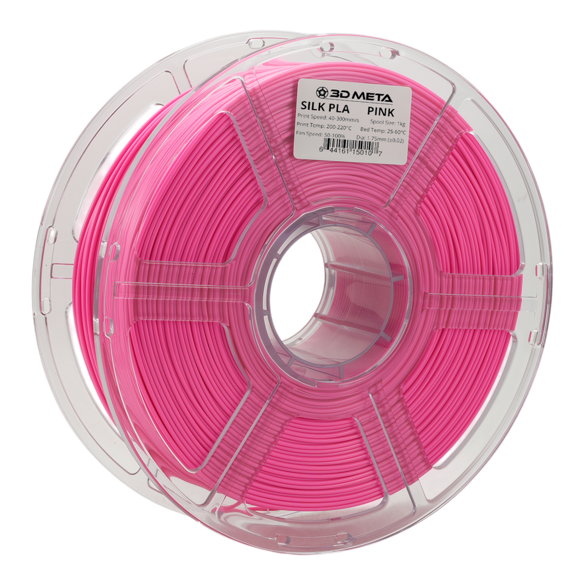 Silk PLA 3D Printing Filament - Pink