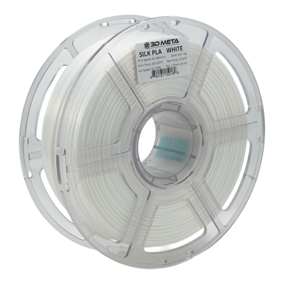 Silk PLA 3D Printing Filament - White