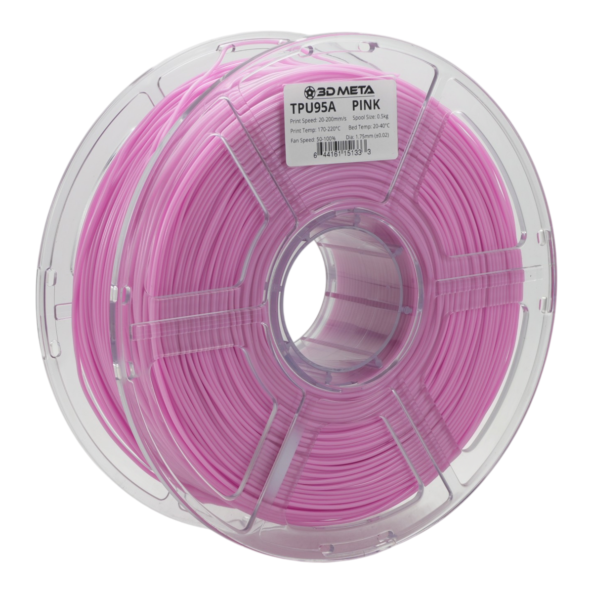 TPU95A 3D Printing Filament - 1kg - Pink
