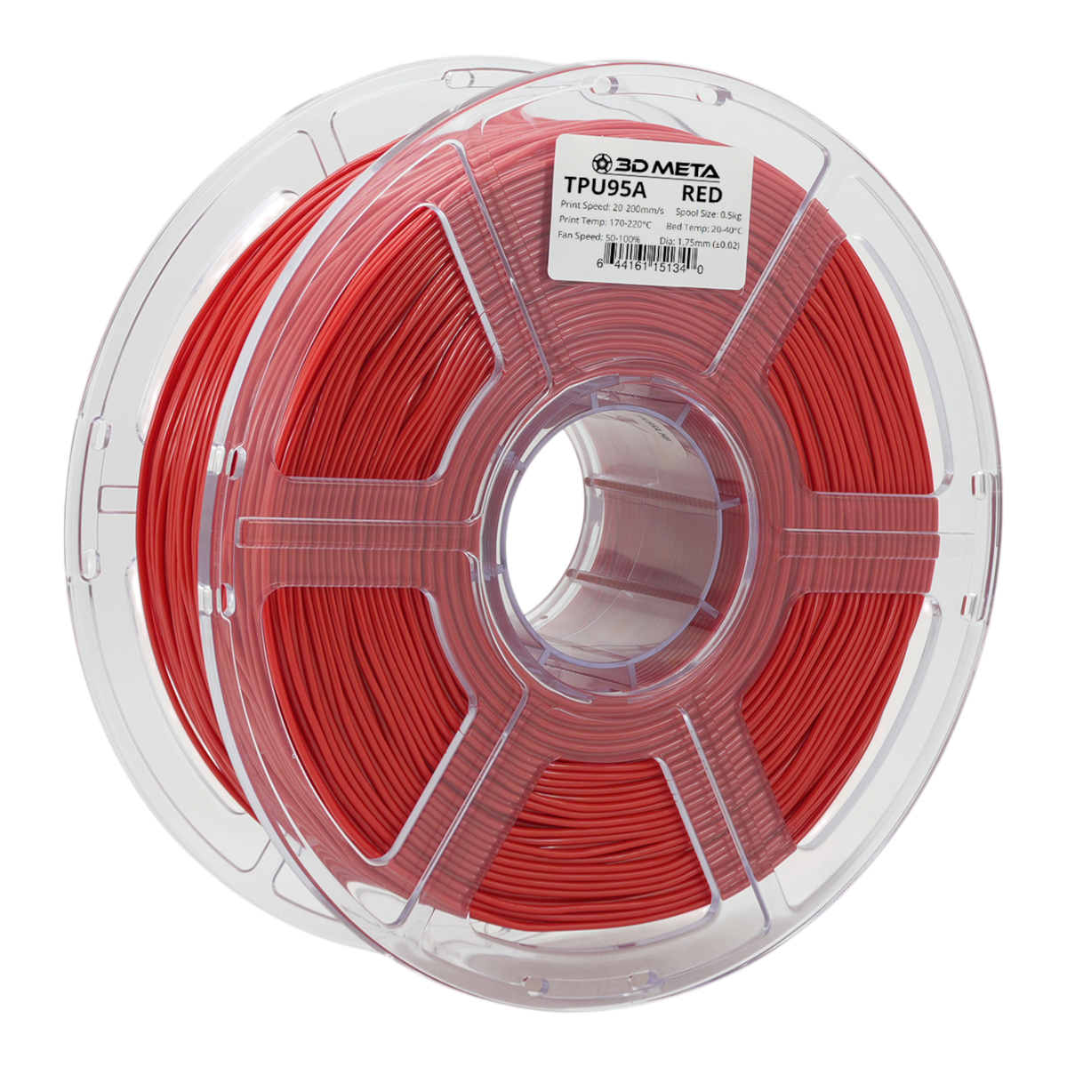 TPU95A 3D Printing Filament - 1kg - Red