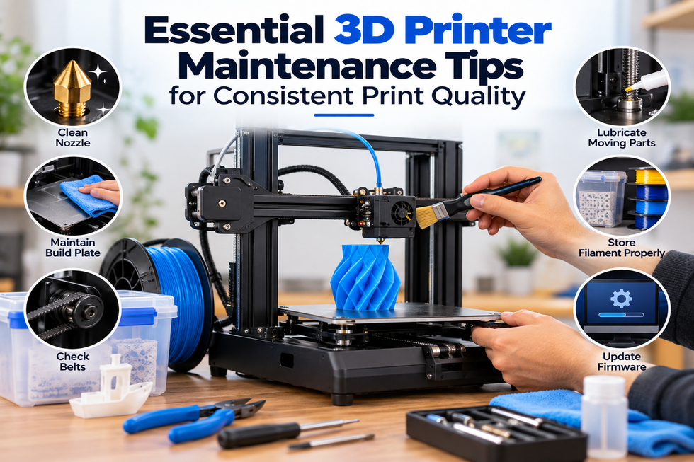 Essential 3D Printer Maintenance Tips for Consistent Print Quality