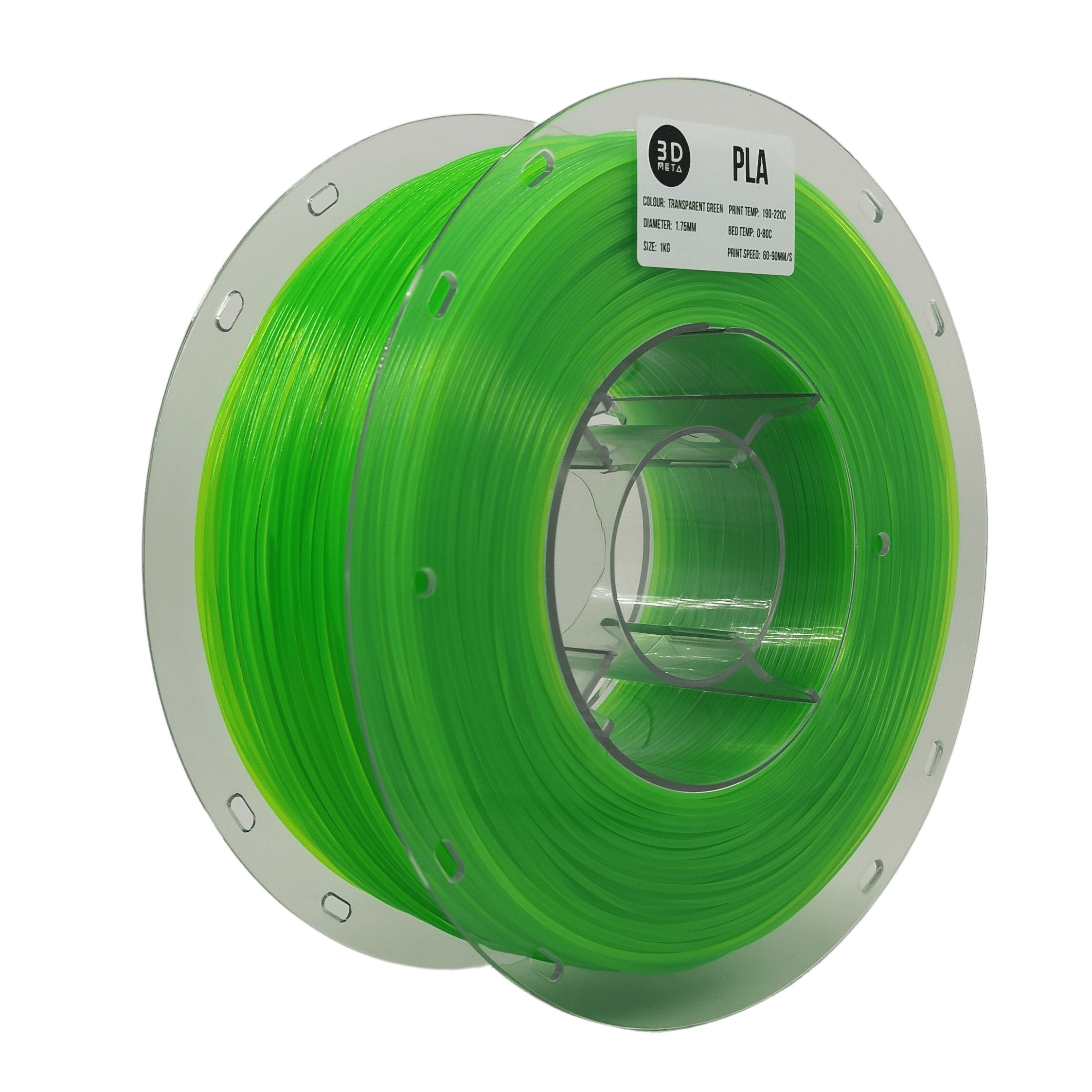 Transparent Green-1.75-PLA