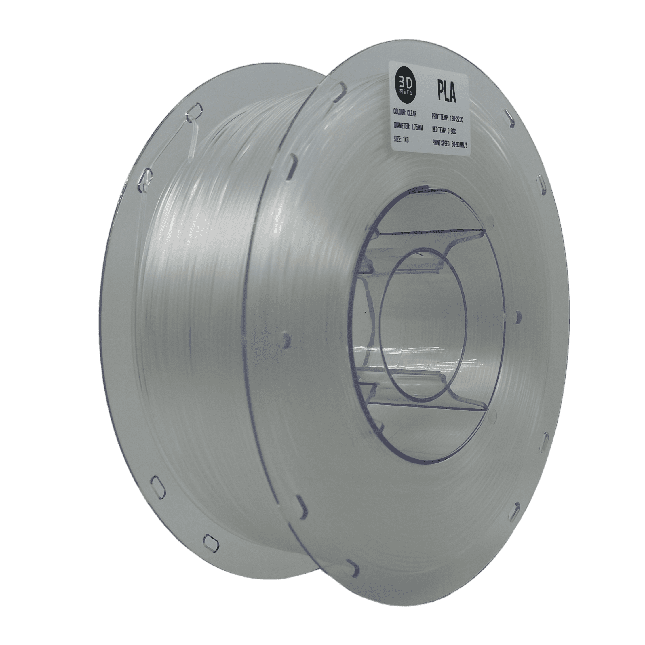Transparent PLA 3D Printing Filament | 3D META