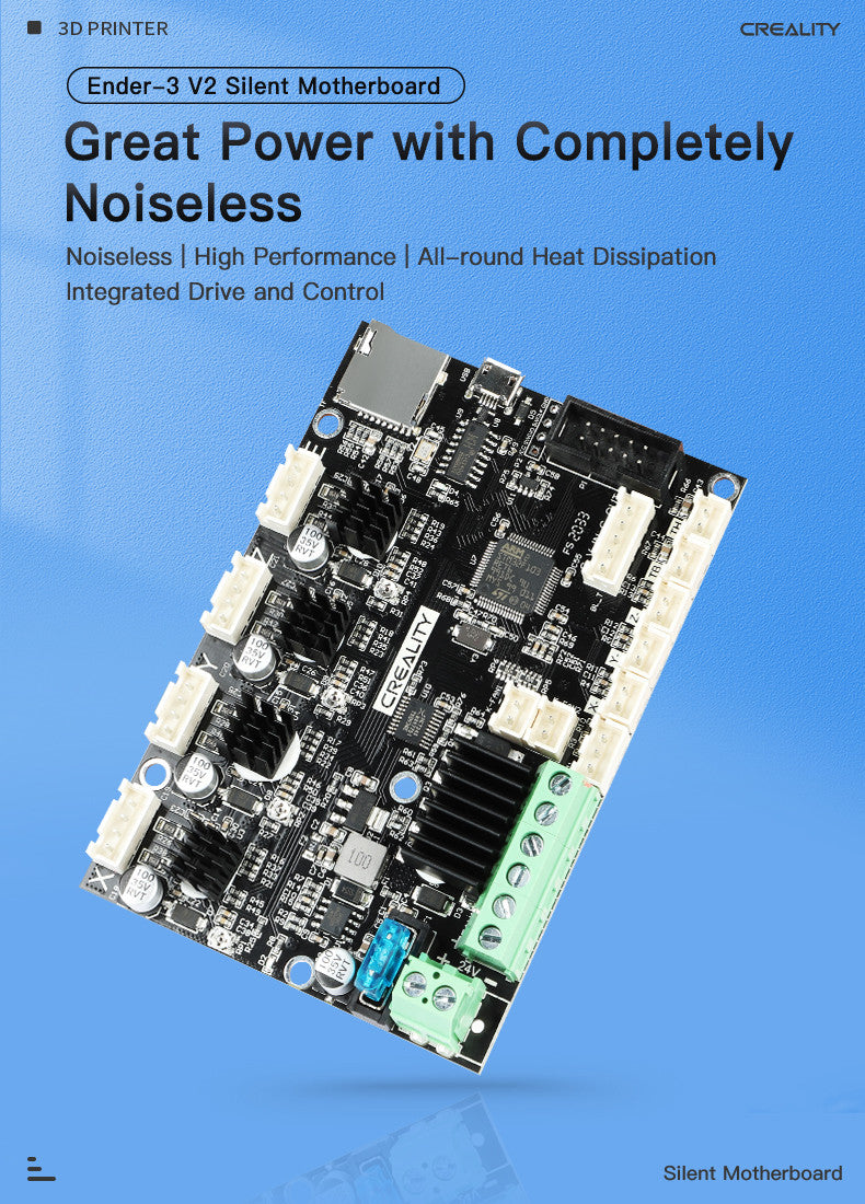 Silent Motherboard for Ender 3 V2.