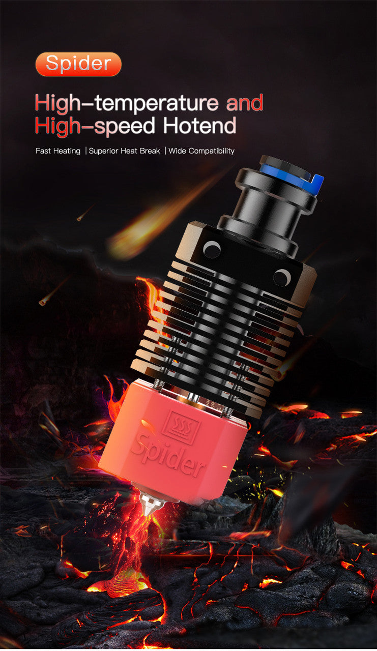 Spider High Temp & High Speed Hotend.