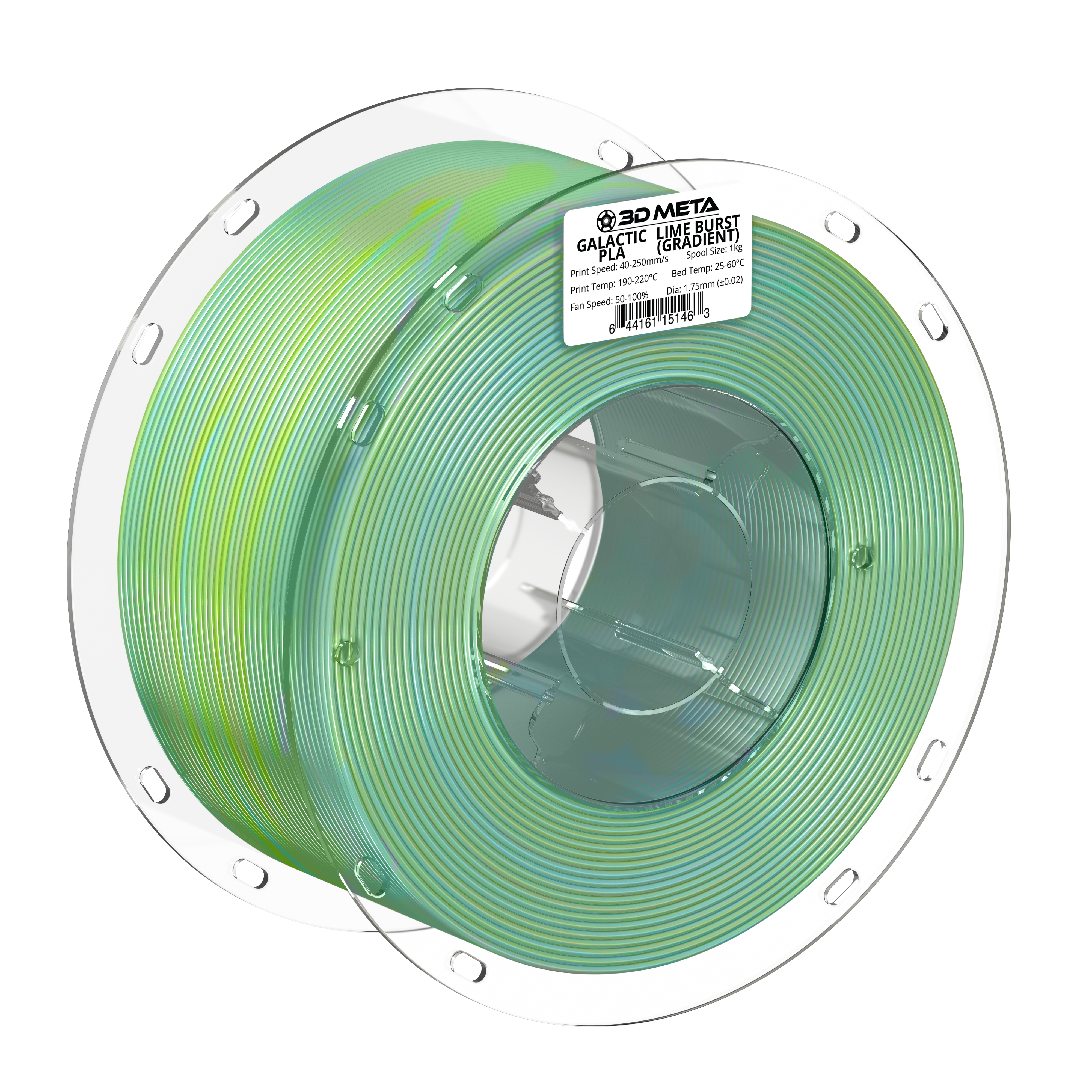 Galactic PLA 3D Printing Filament - 1kg x 1.75mm