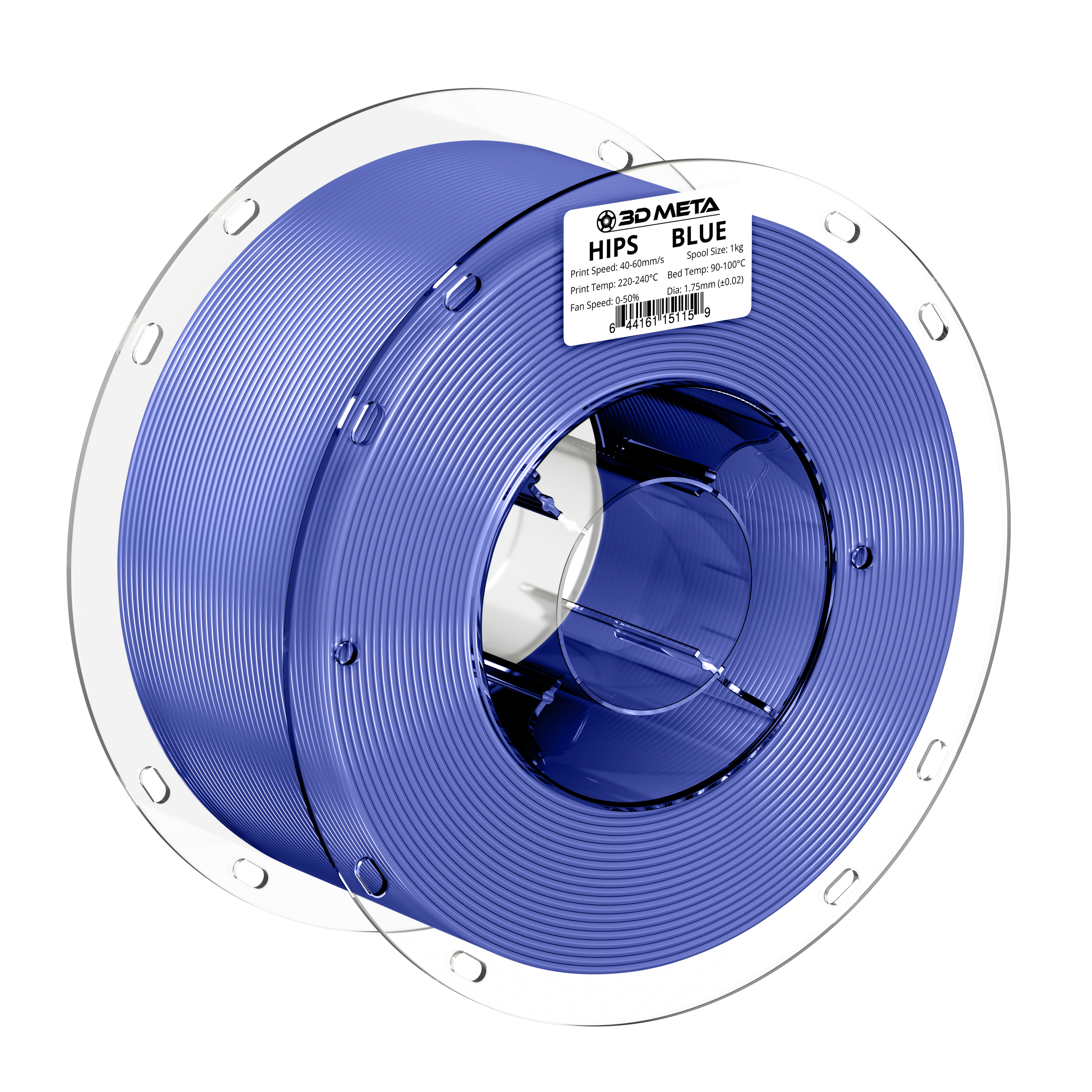 HIPS 3D Printing Filament - 1kg x 1.75mm