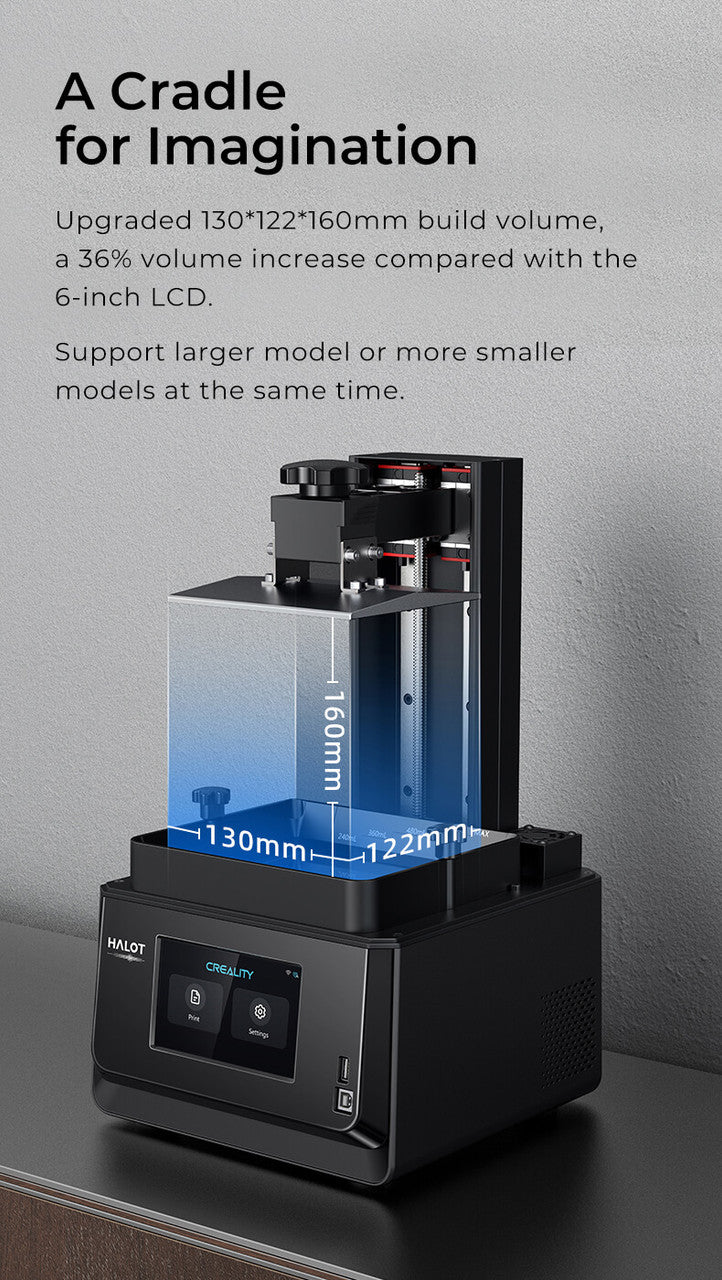 Halot One Pro Resin Printer.