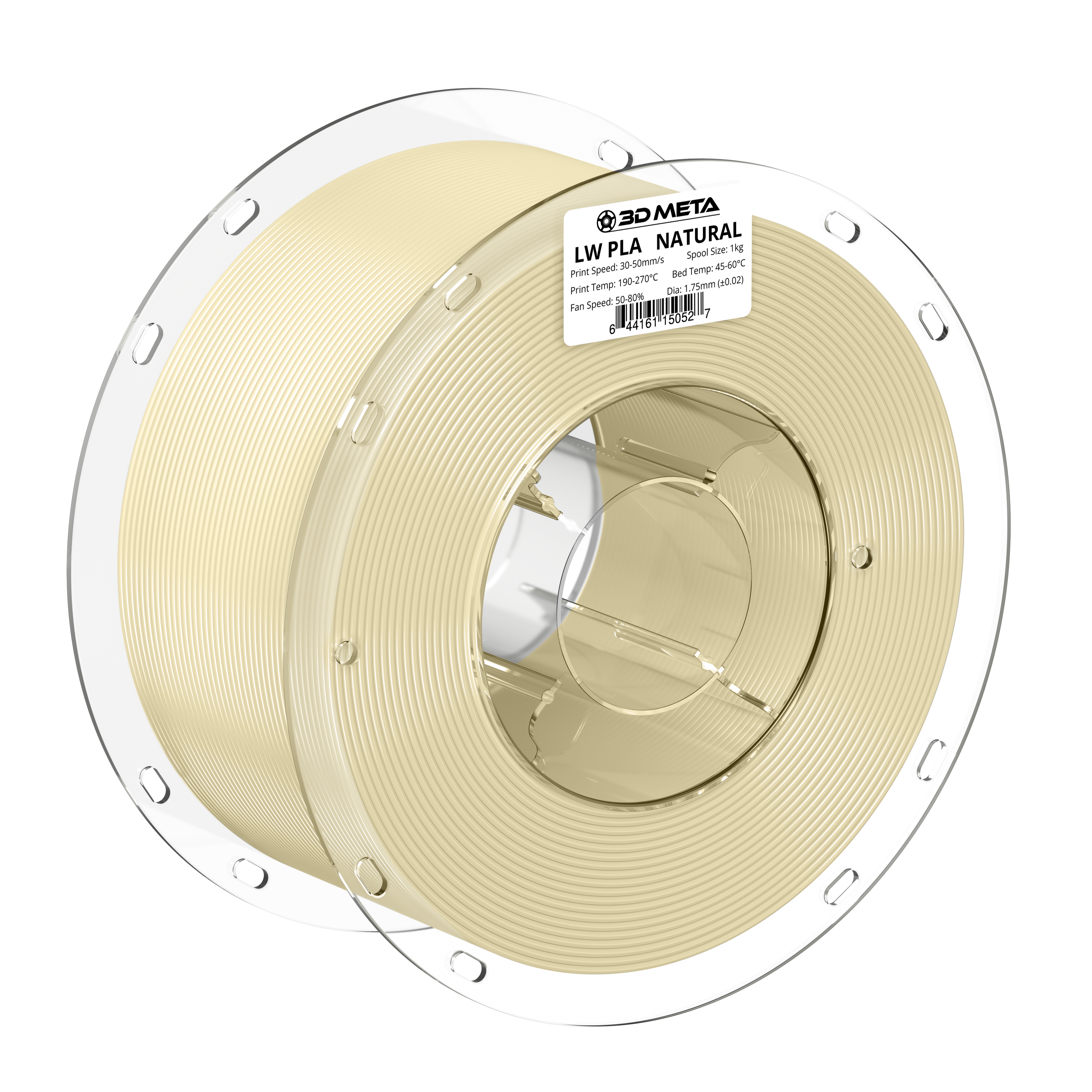 Light Weight PLA 3D Printing Filament - 1kg x 1.75mm