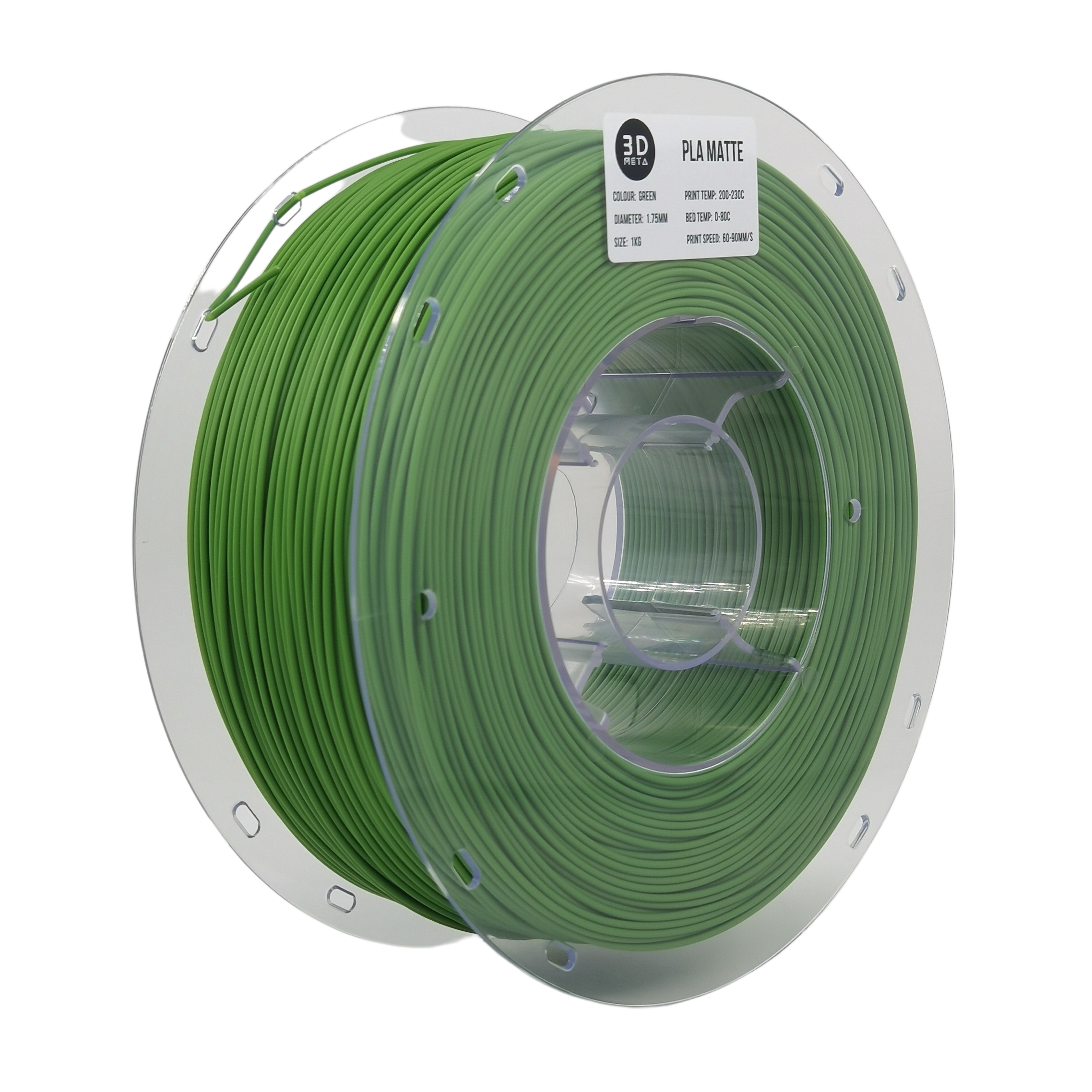 Matte PLA 3D Printing Filament - 1kg x 1.75mm