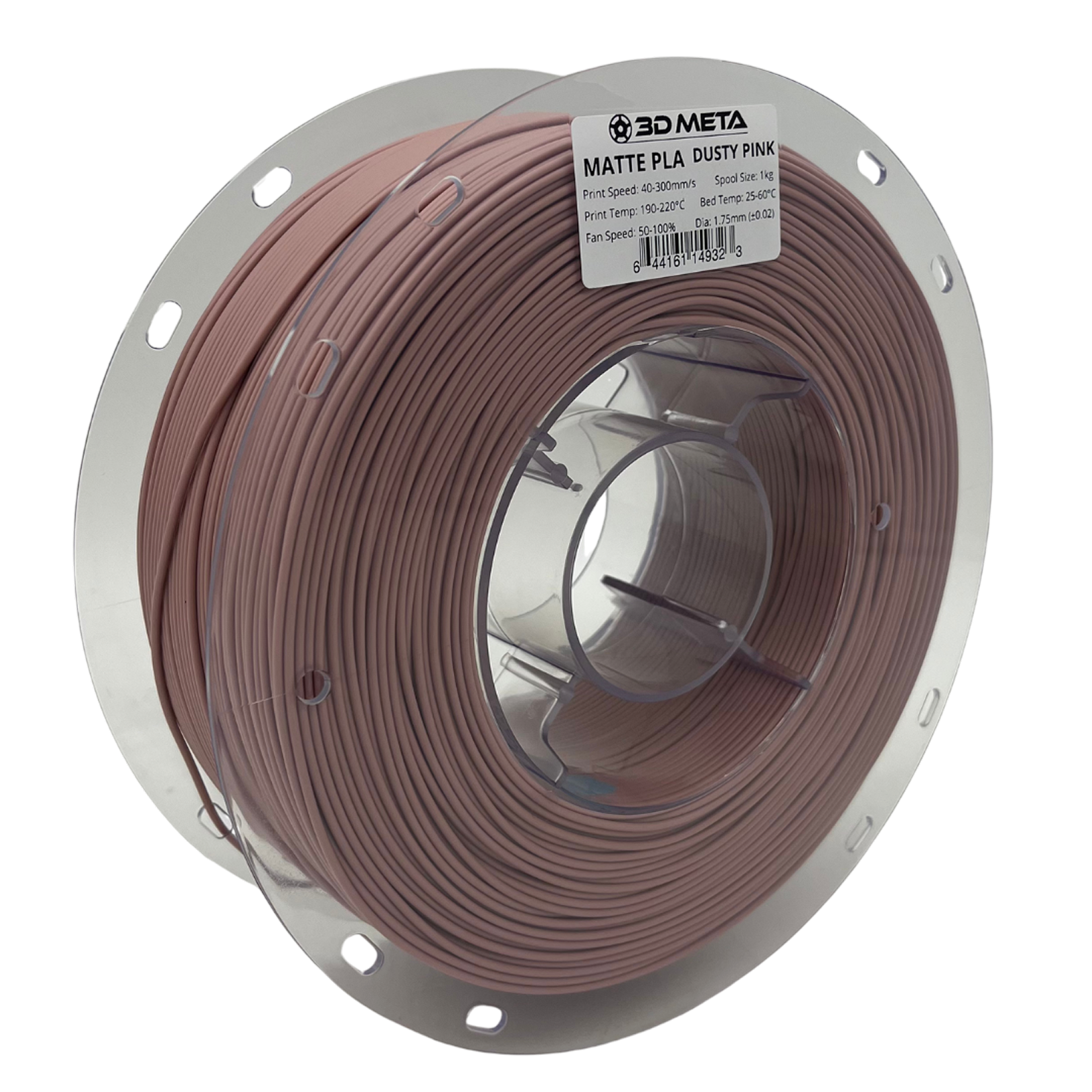 Matte PLA 3D Printing Filament - 1kg x 1.75mm