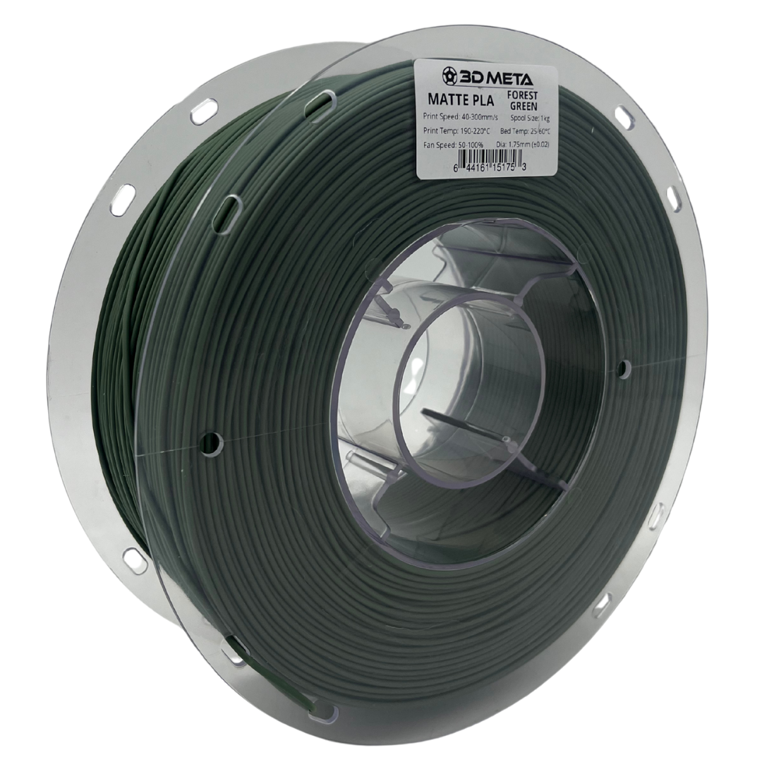 Matte PLA 3D Printing Filament - 1kg x 1.75mm