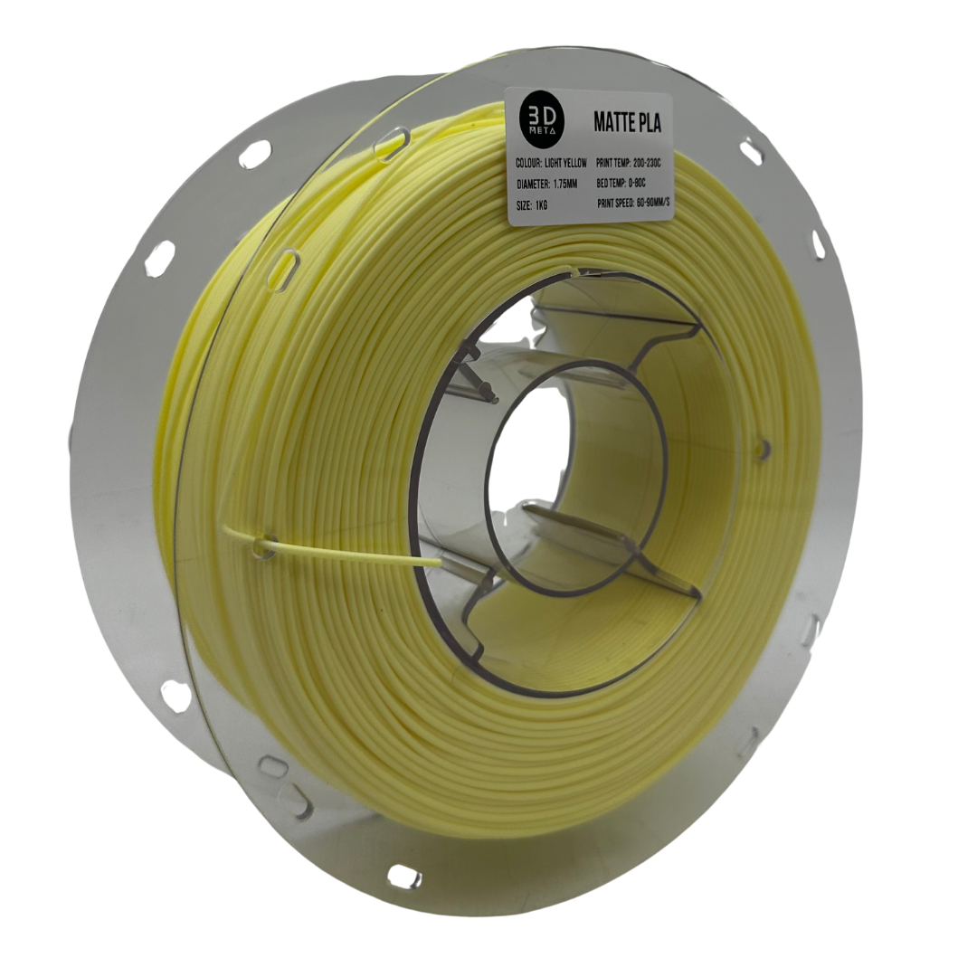 Matte PLA 3D Printing Filament - 1kg x 1.75mm