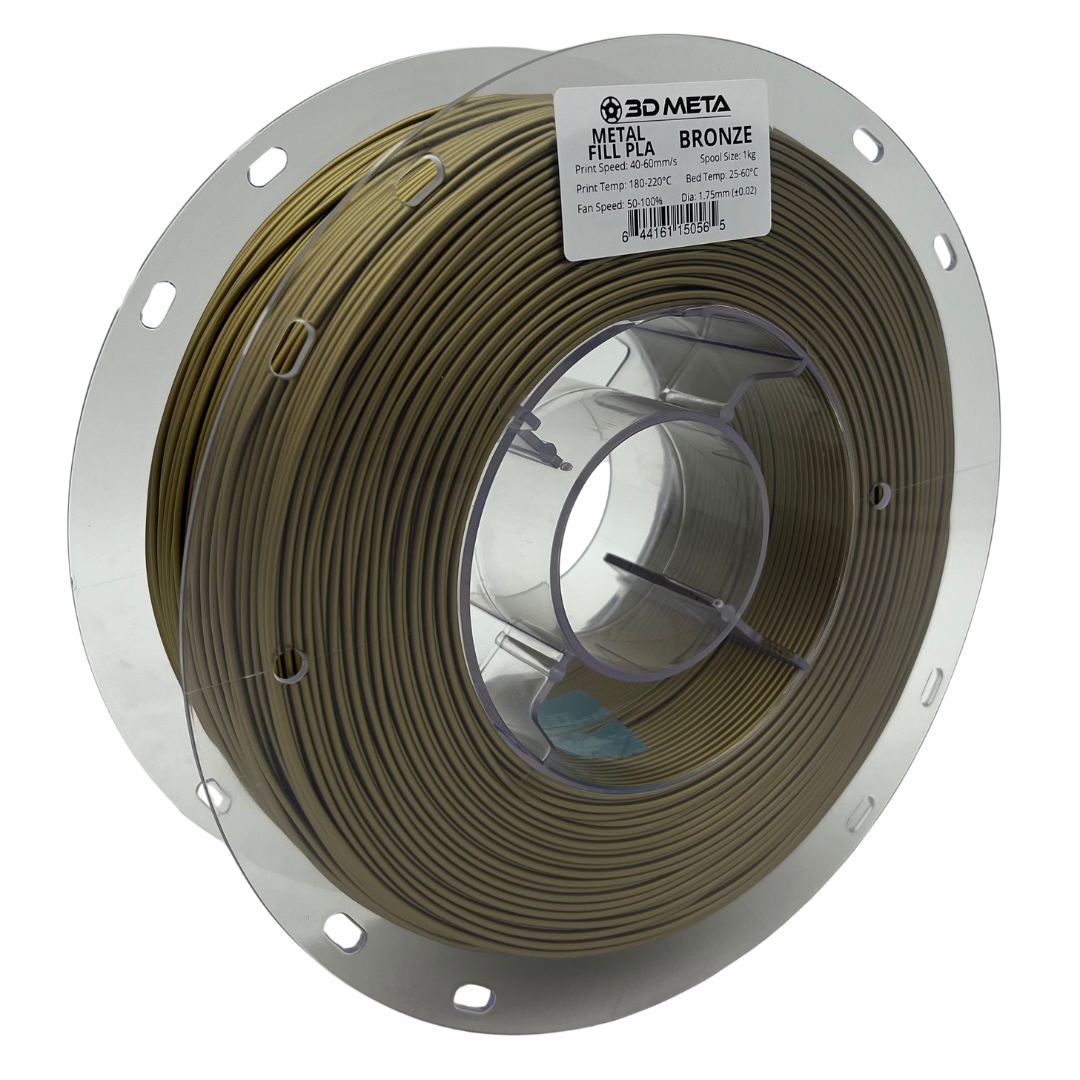 Metal Fill PLA 3D Printing Filament - 1kg x 1.75mm