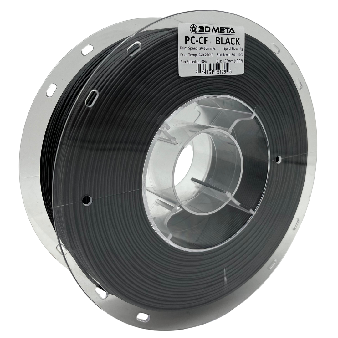 Carbon Fiber Polycarbonate (PC) 3D Printing Filament - 1kg x 1.75mm