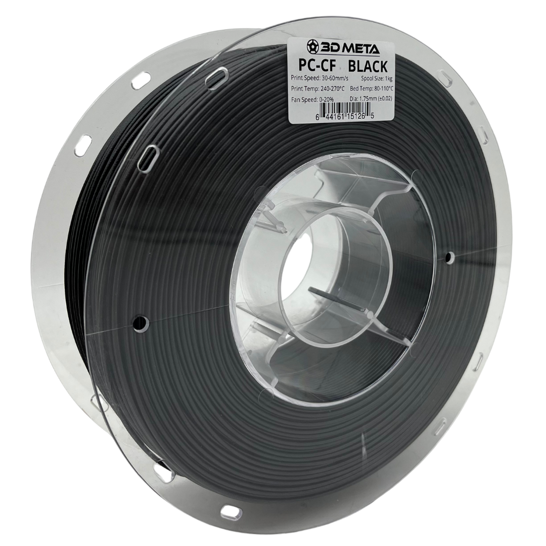 Carbon Fiber Polycarbonate (PC) 3D Printing Filament - 1kg x 1.75mm