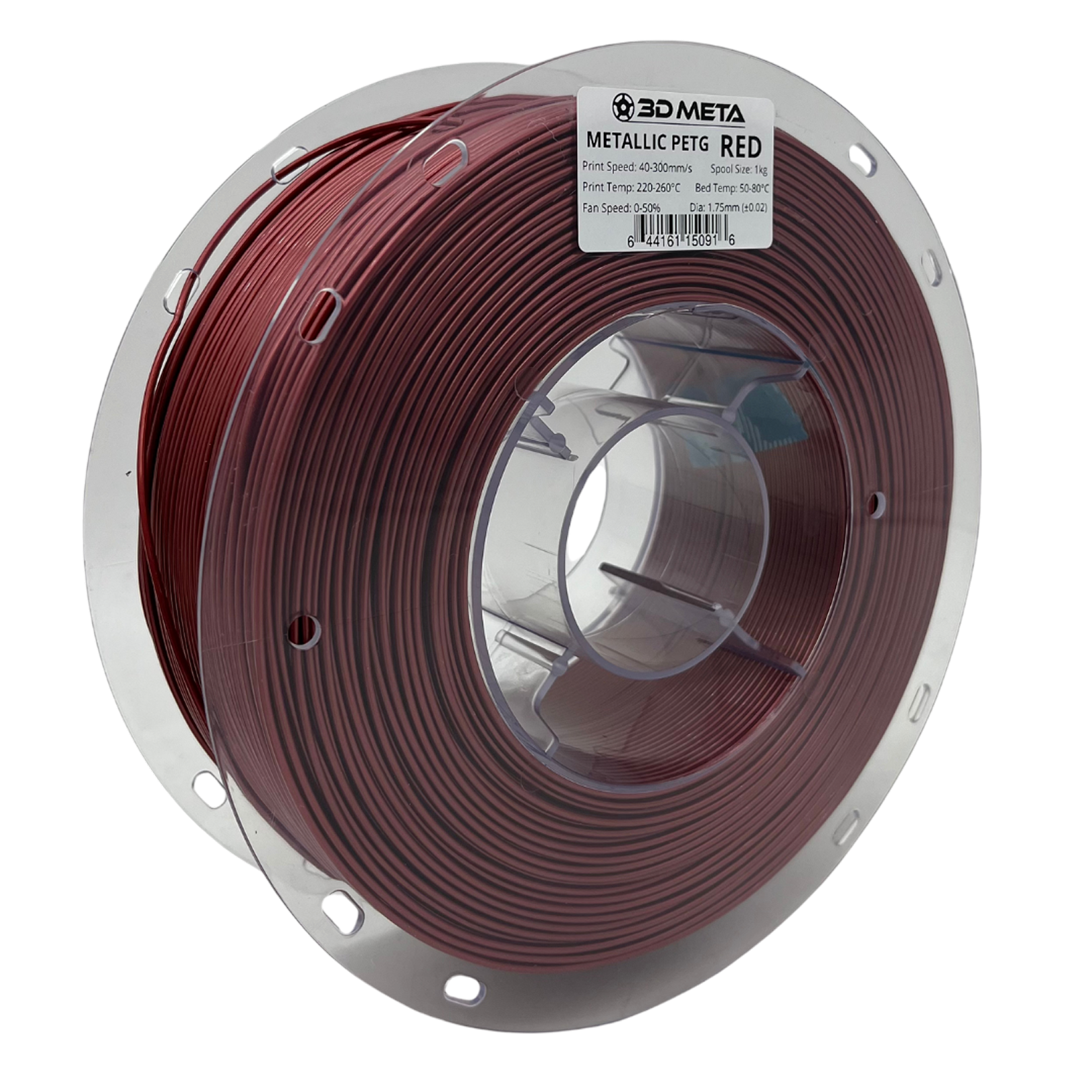 PETG Metallic 3D Printing Filament - 1kg x 1.75mm