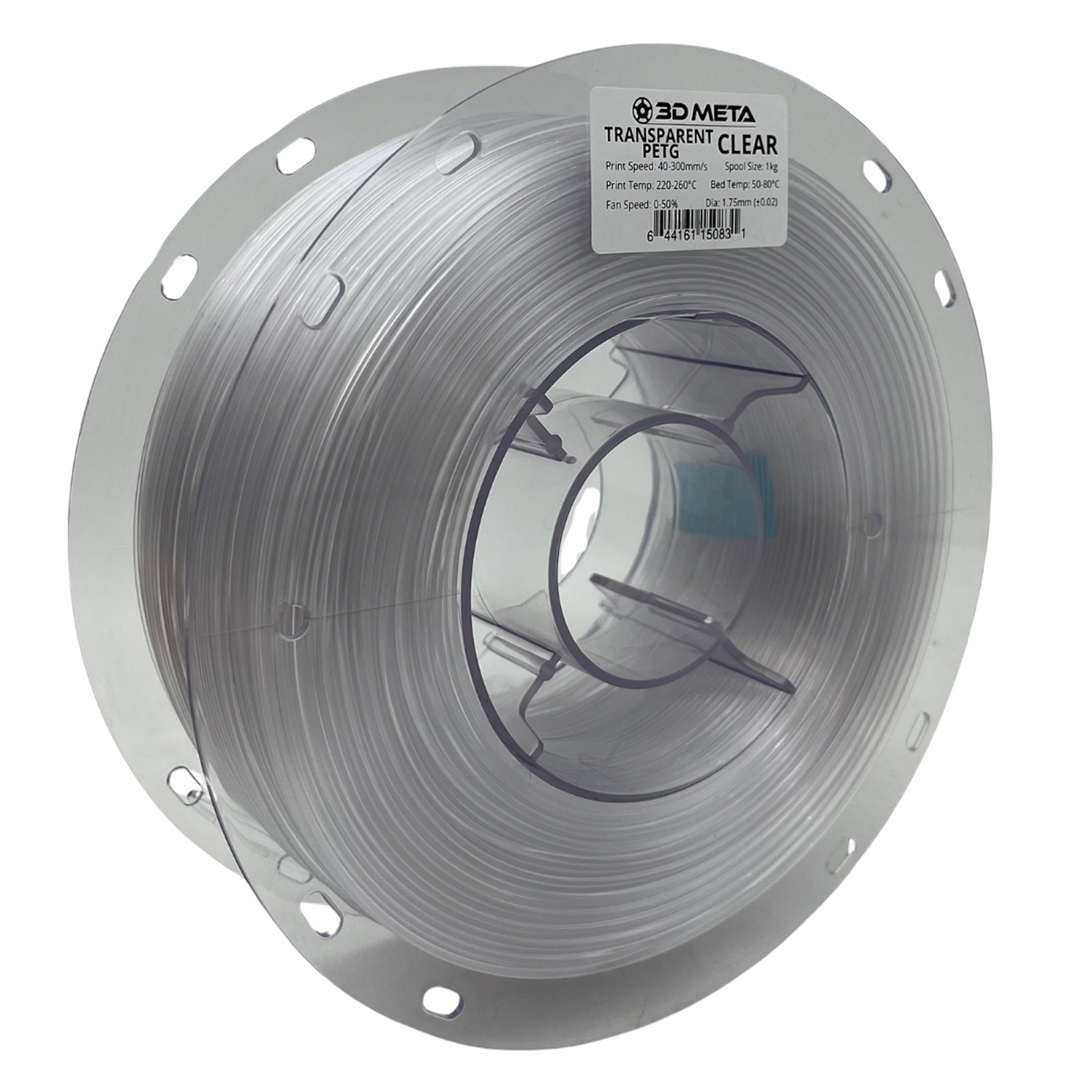 PETG Transparent 3D Printing Filament - 1kg x 1.75mm