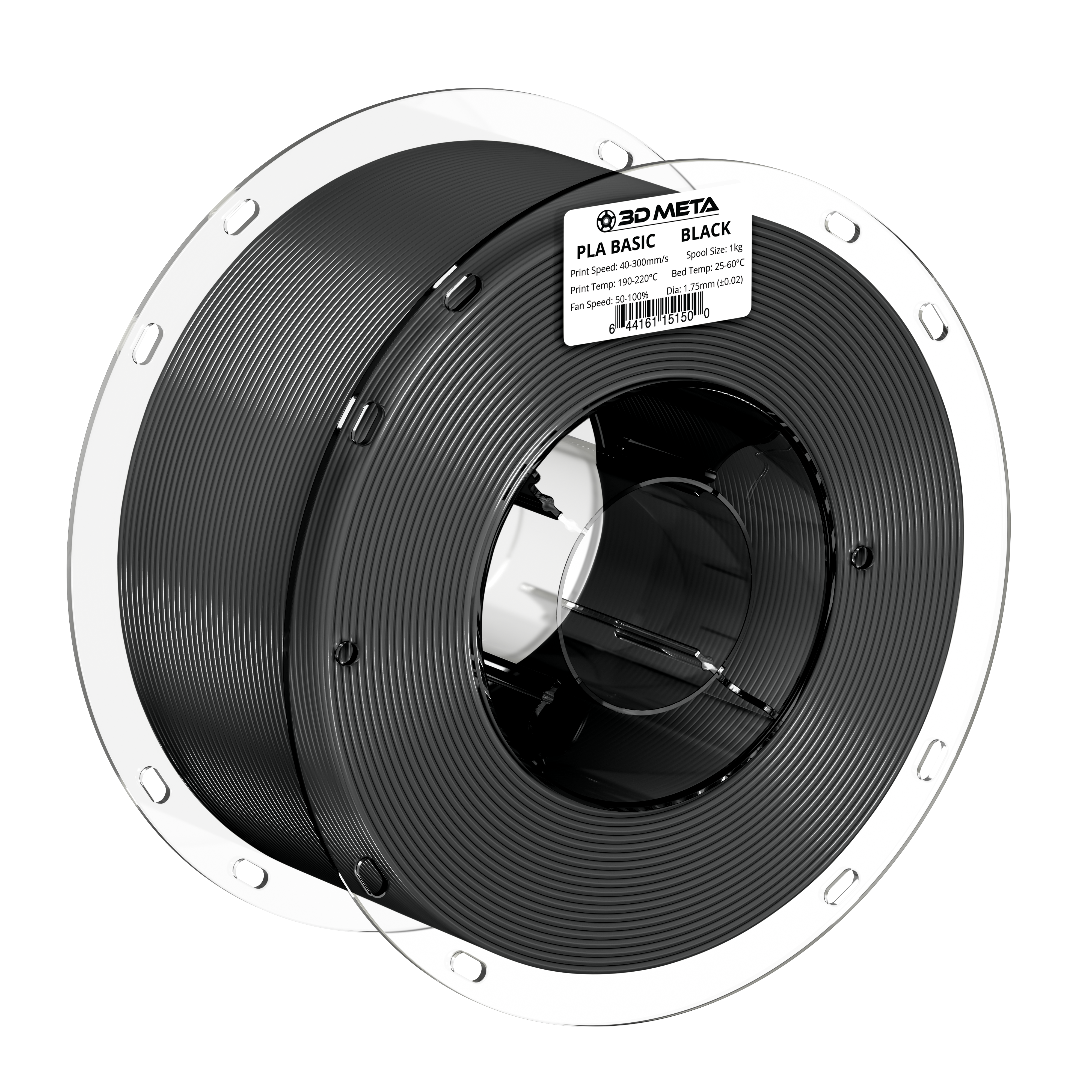 PLA Basic 3D Printing Filament - 1kg x 1.75mm