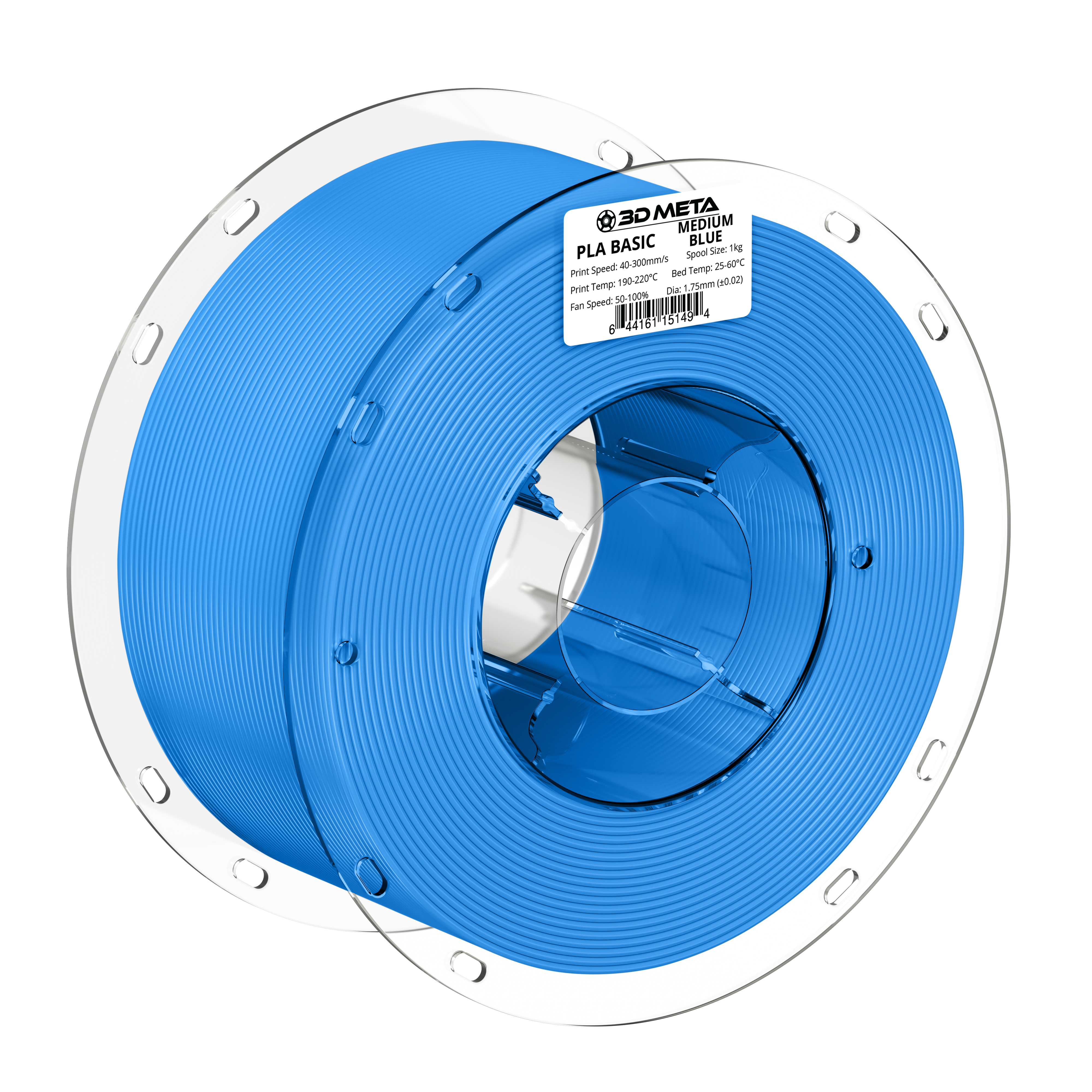 PLA Basic 3D Printing Filament - 1kg x 1.75mm