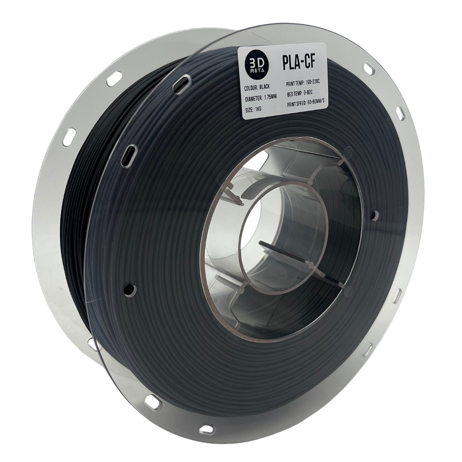 Carbon Fiber PLA 3D Printing Filament - 1kg x 1.75mm