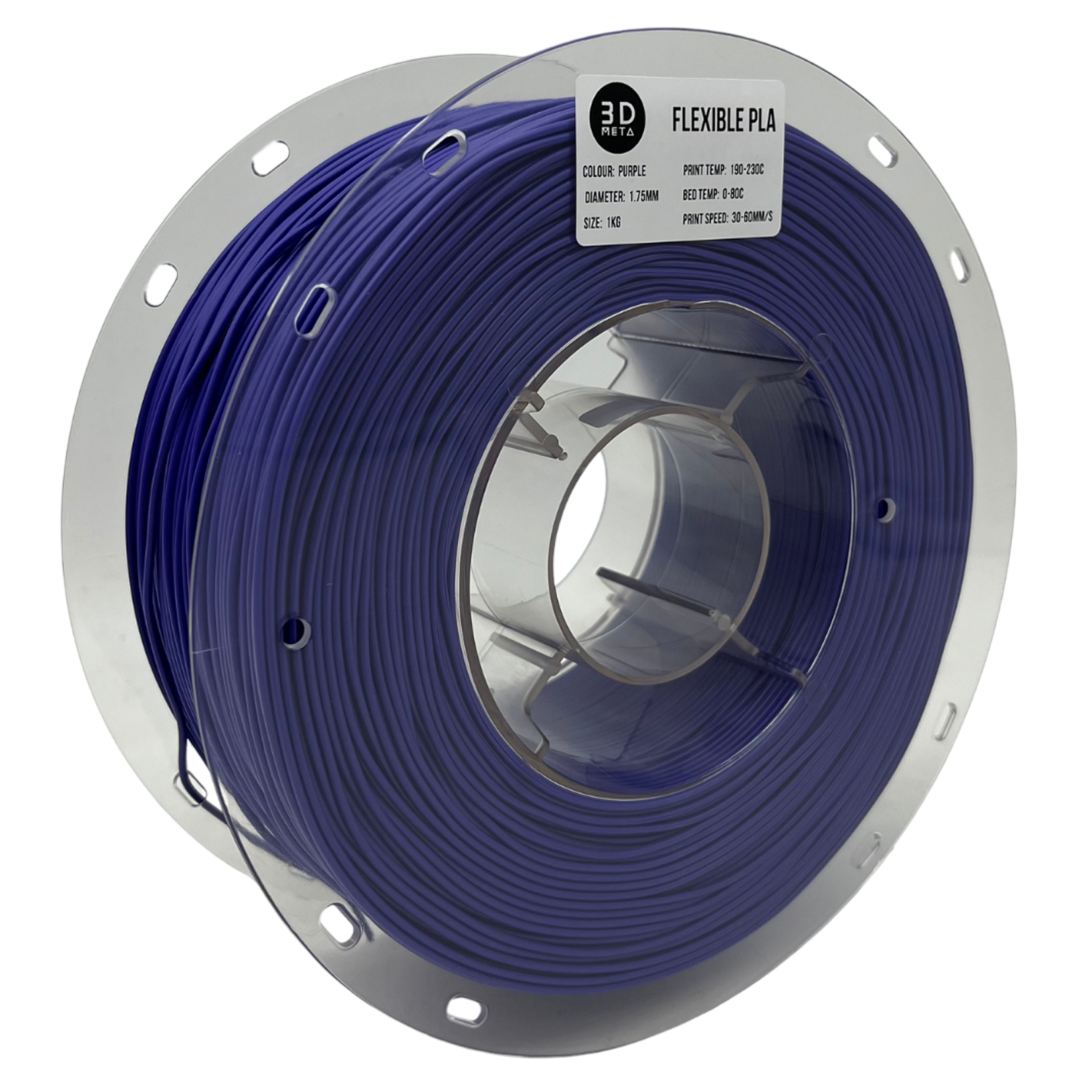Flexible PLA 3D Printing Filament - 1kg x 1.75mm