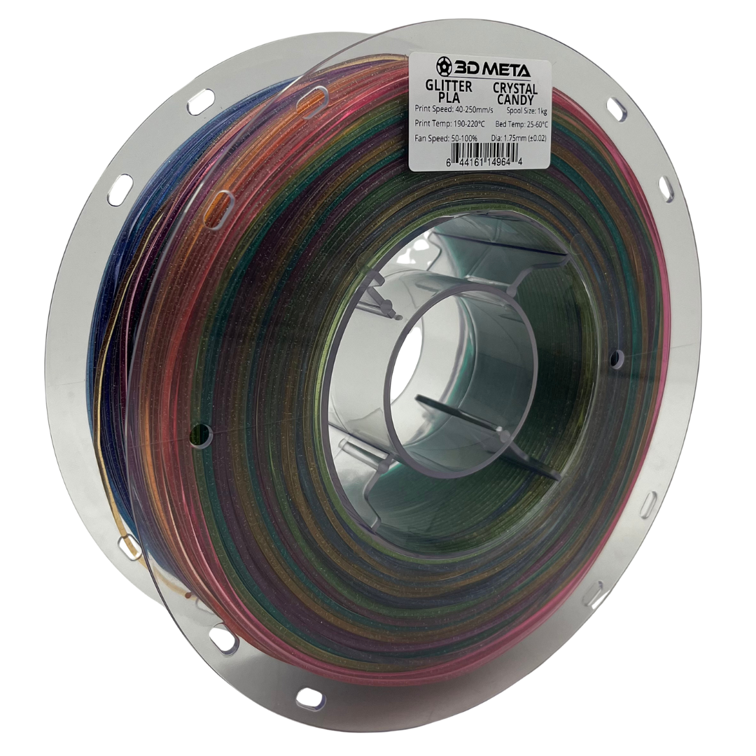 Glitter PLA 3D Printing Filament - 1kg x 1.75mm