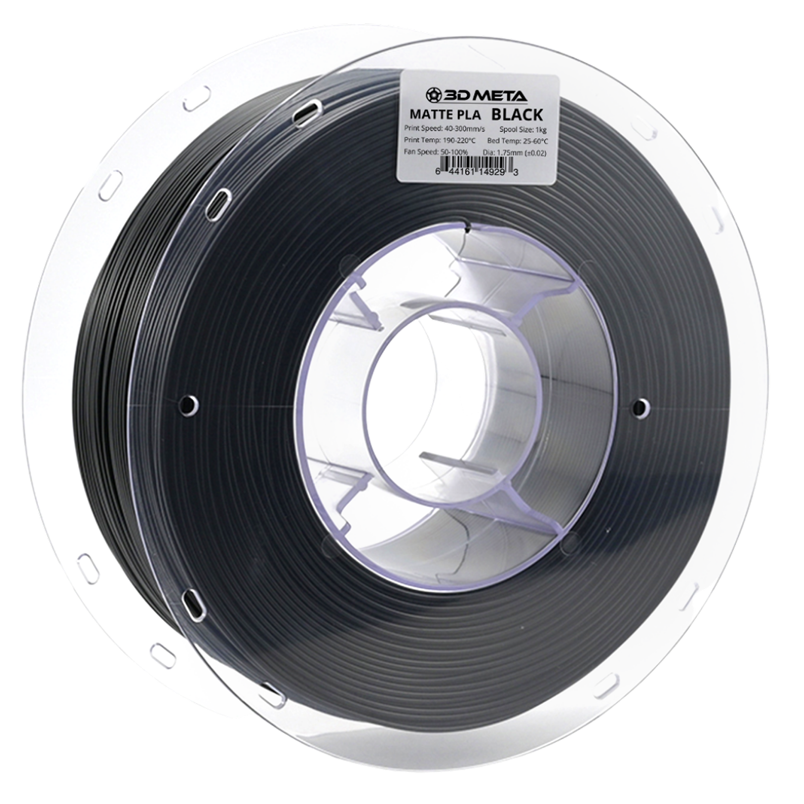 Matte PLA 3D Printing Filament - 1kg x 1.75mm