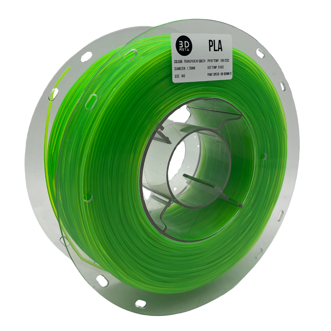 Transparent PLA 3D Printing Filament - 1kg x 1.75mm