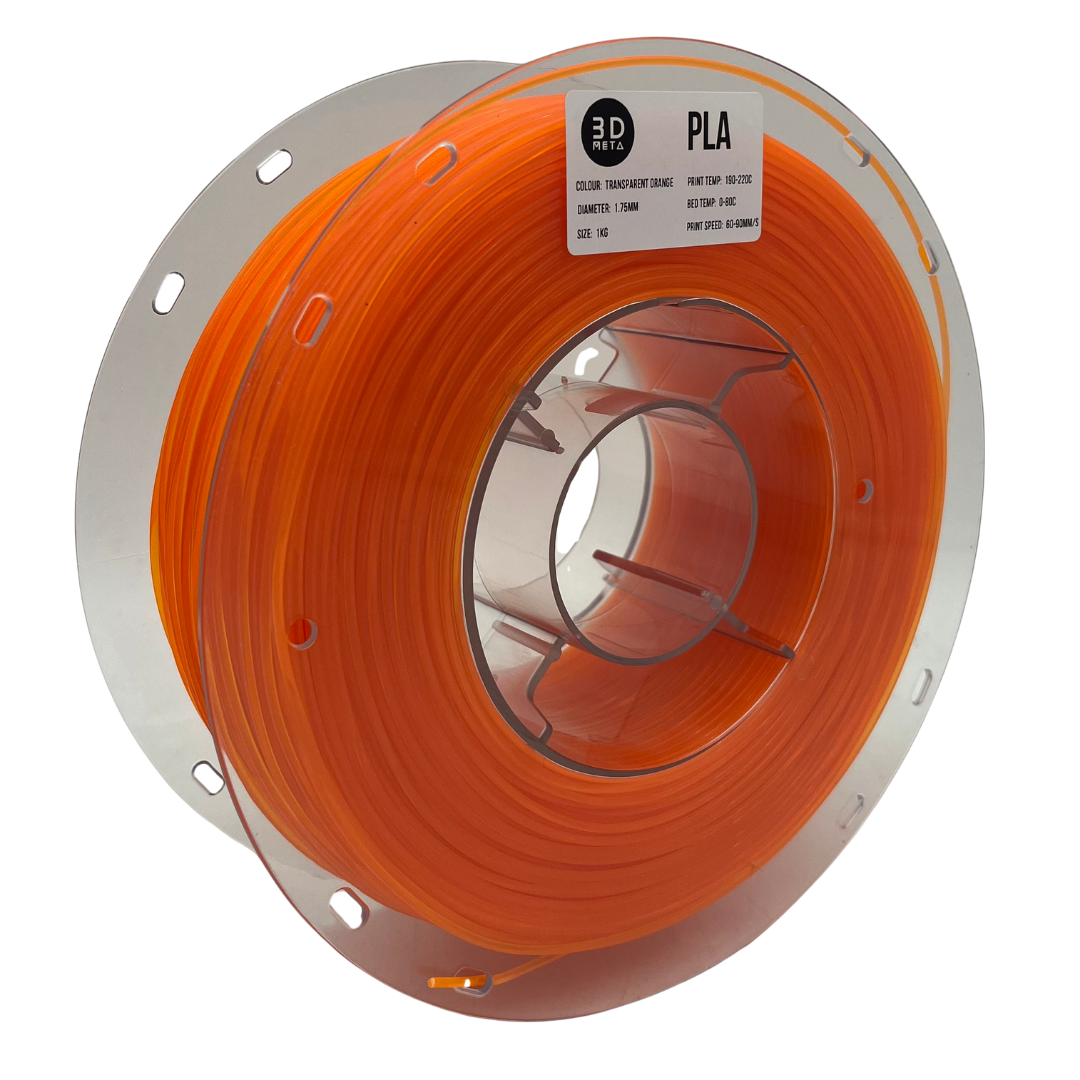 Transparent PLA 3D Printing Filament - 1kg x 1.75mm